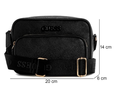 Foto 4 | Bolsa Cruzada Guess Zinnia