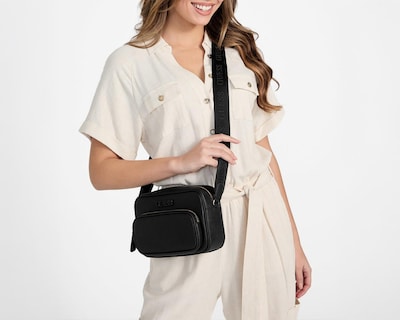 Foto 5 | Bolsa Cruzada Guess Zinnia