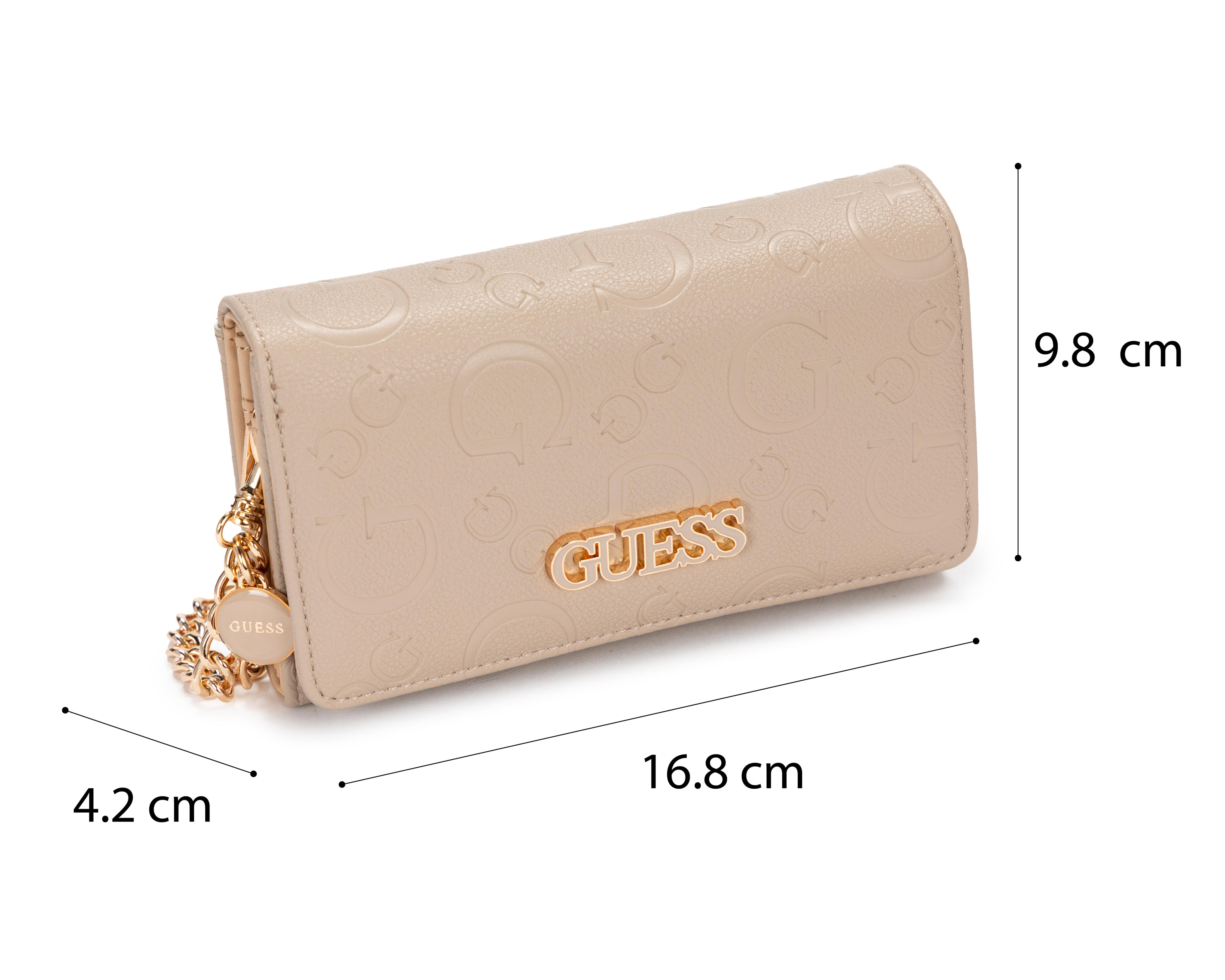 Foto 7 pulgar | Cartera para Mujer Guess Beige