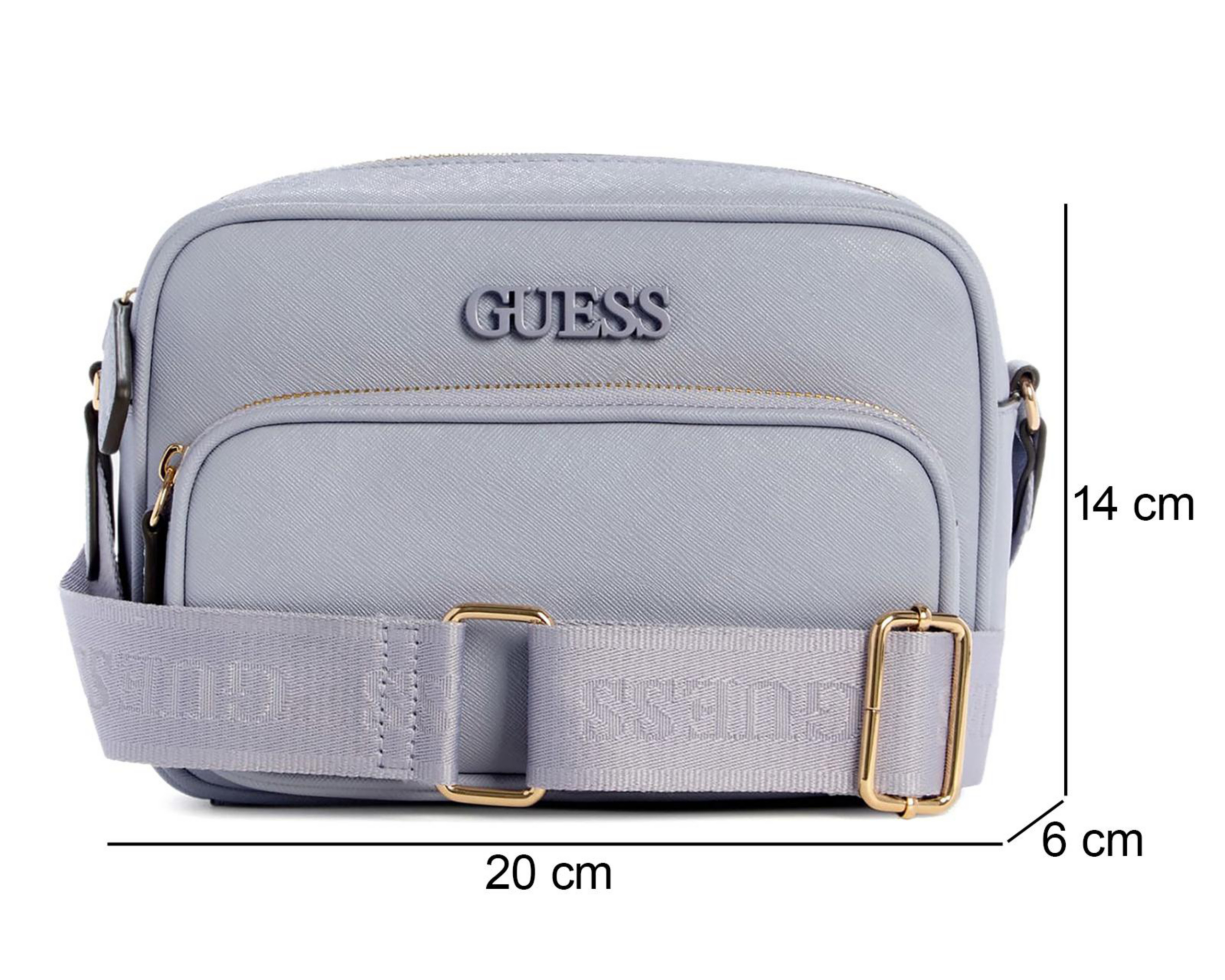 Foto 5 pulgar | Bolsa Cruzada Guess