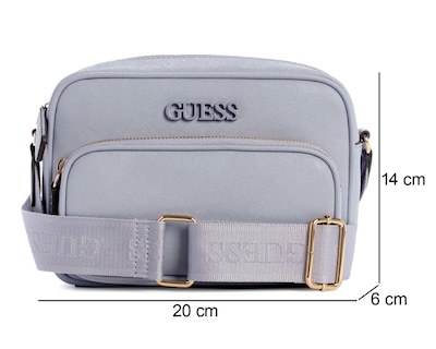 Foto 4 | Bolsa Cruzada Guess