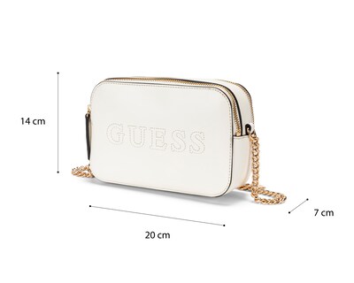 Foto 5 | Bolsa Cruzada Guess Lilly