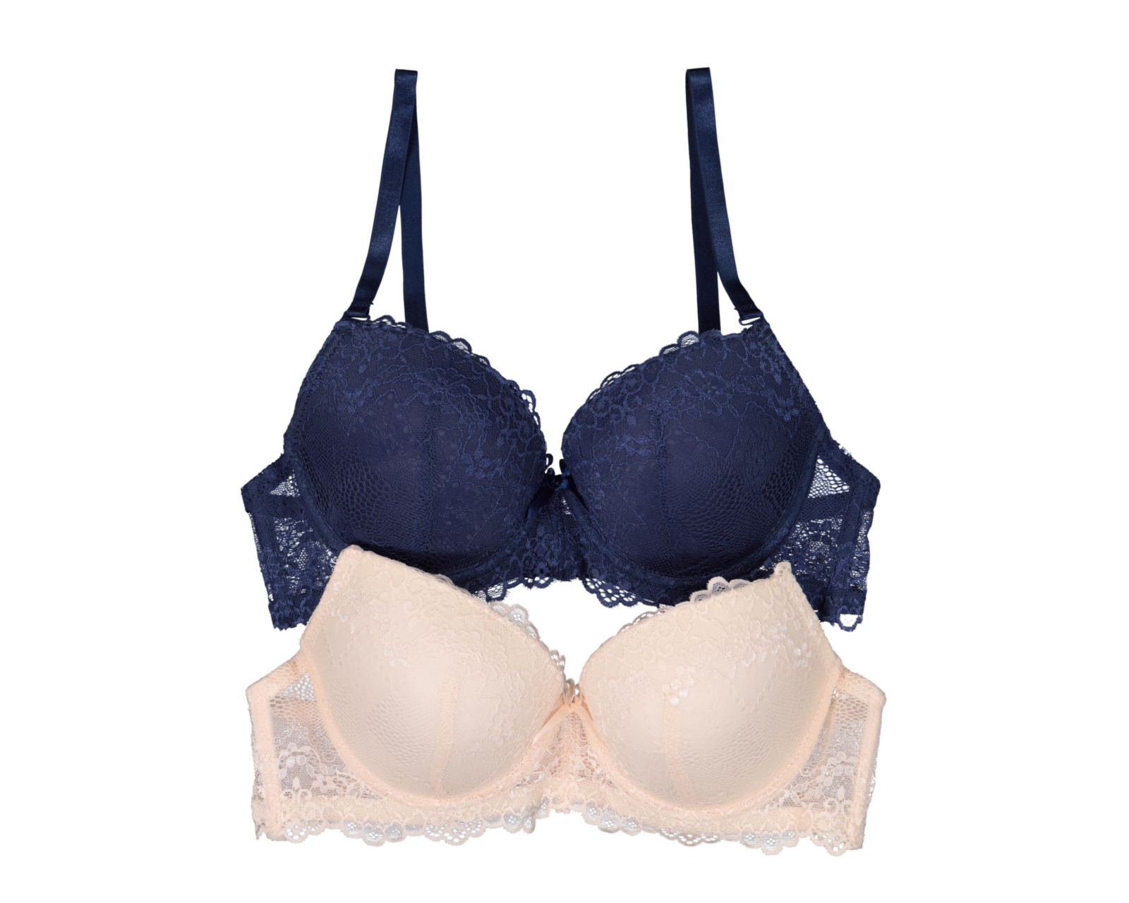 Brasier de Encaje Carnival Copa Completa para Mujer 2 Pack