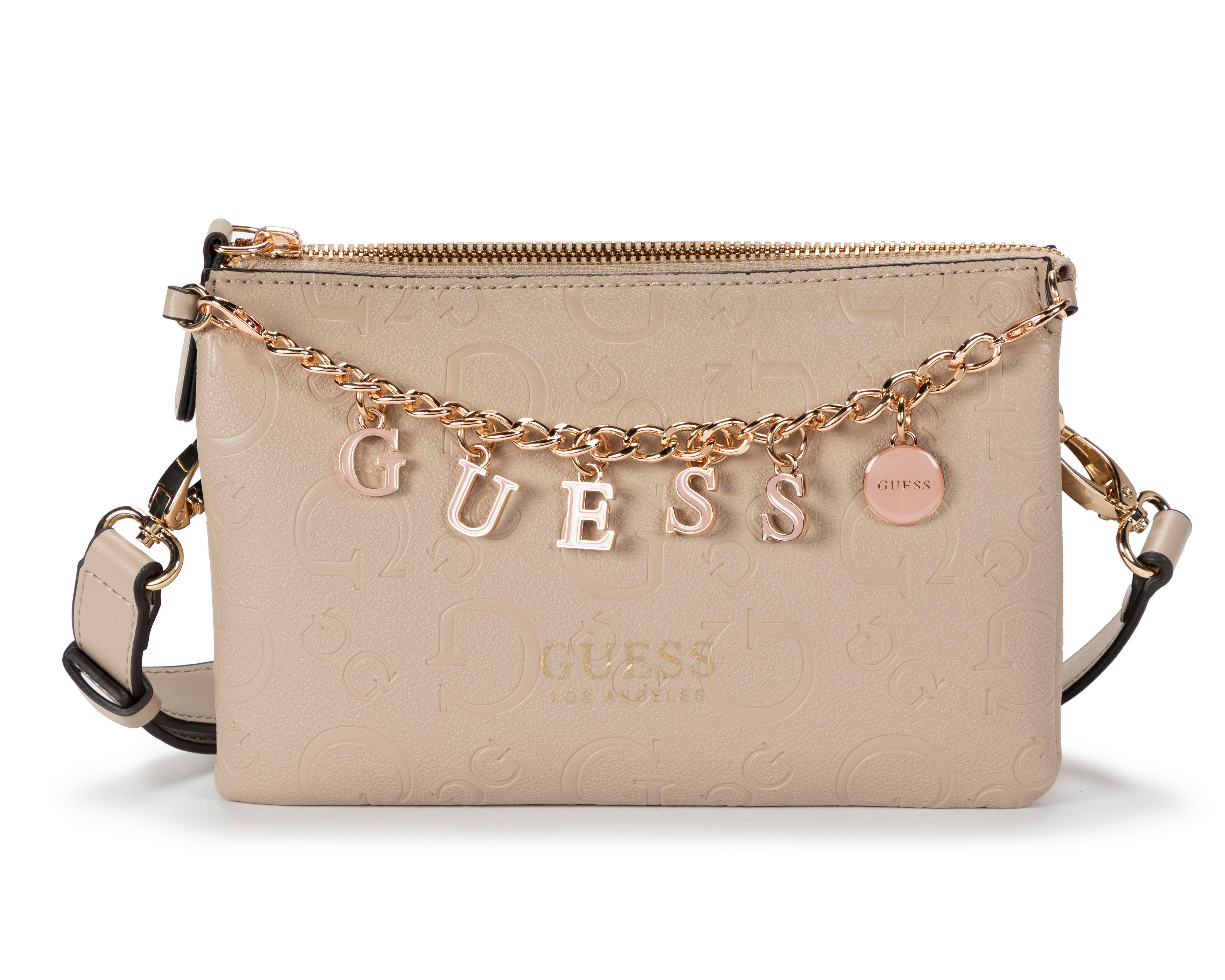 Foto 3 pulgar | Bolsa Cruzada Guess Amarantha con Monedero