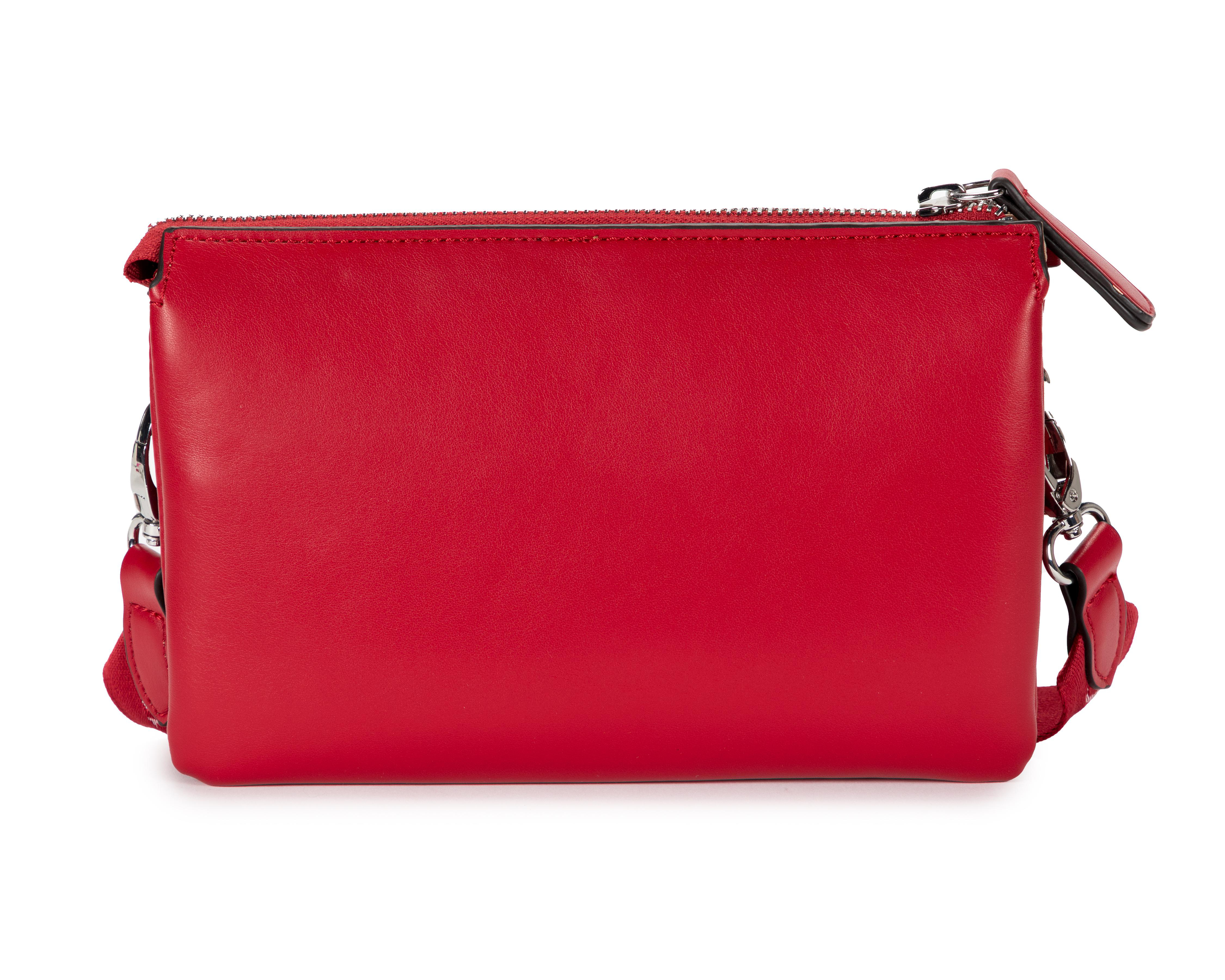 Foto 5 pulgar | Bolsa Cruzada Guess Amarantha con Monedero
