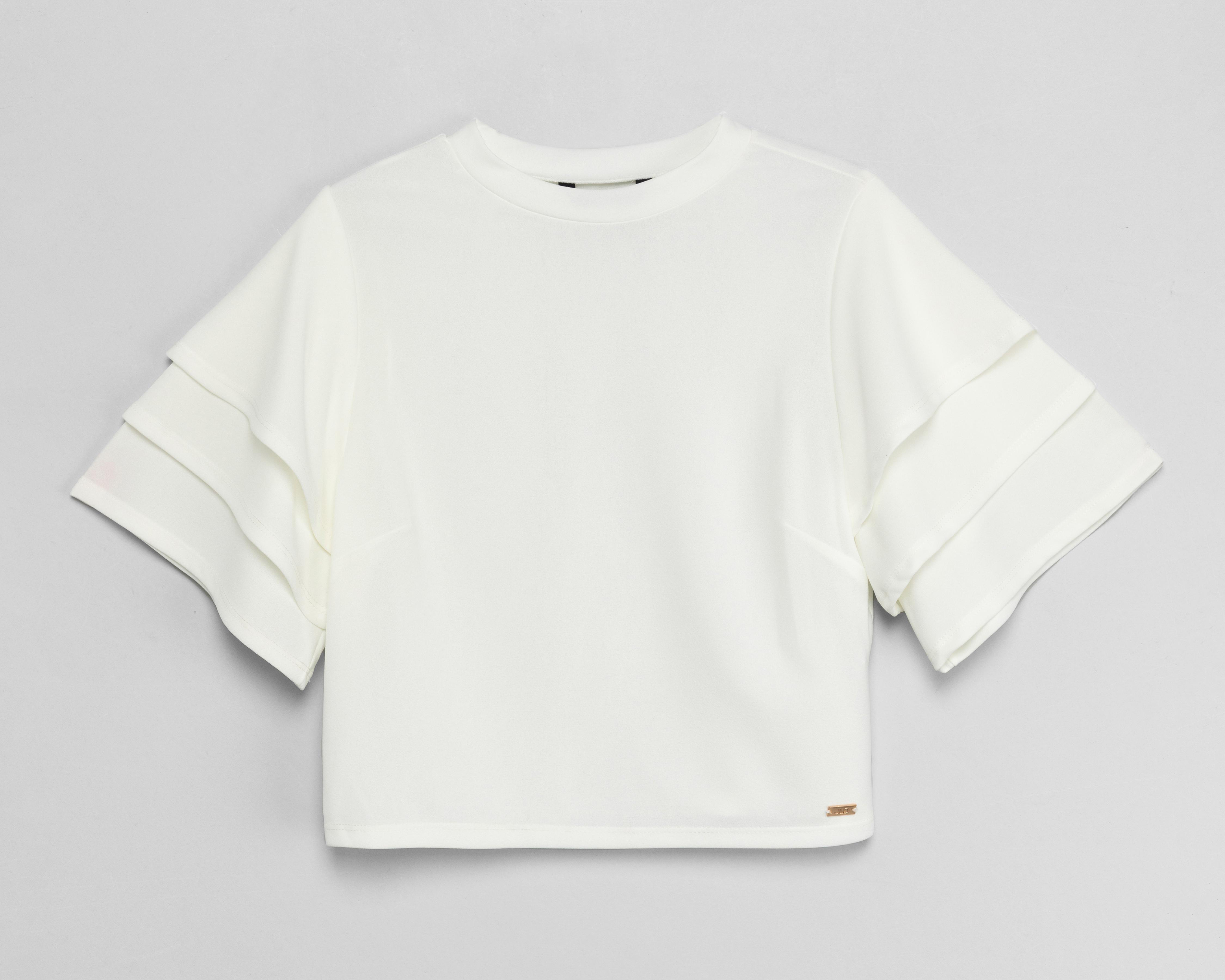 Blusa Jennifer Lopez Manga Corta para Mujer