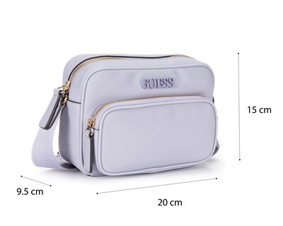 Foto 5 | Bolsa Cruzada Guess Zinnia