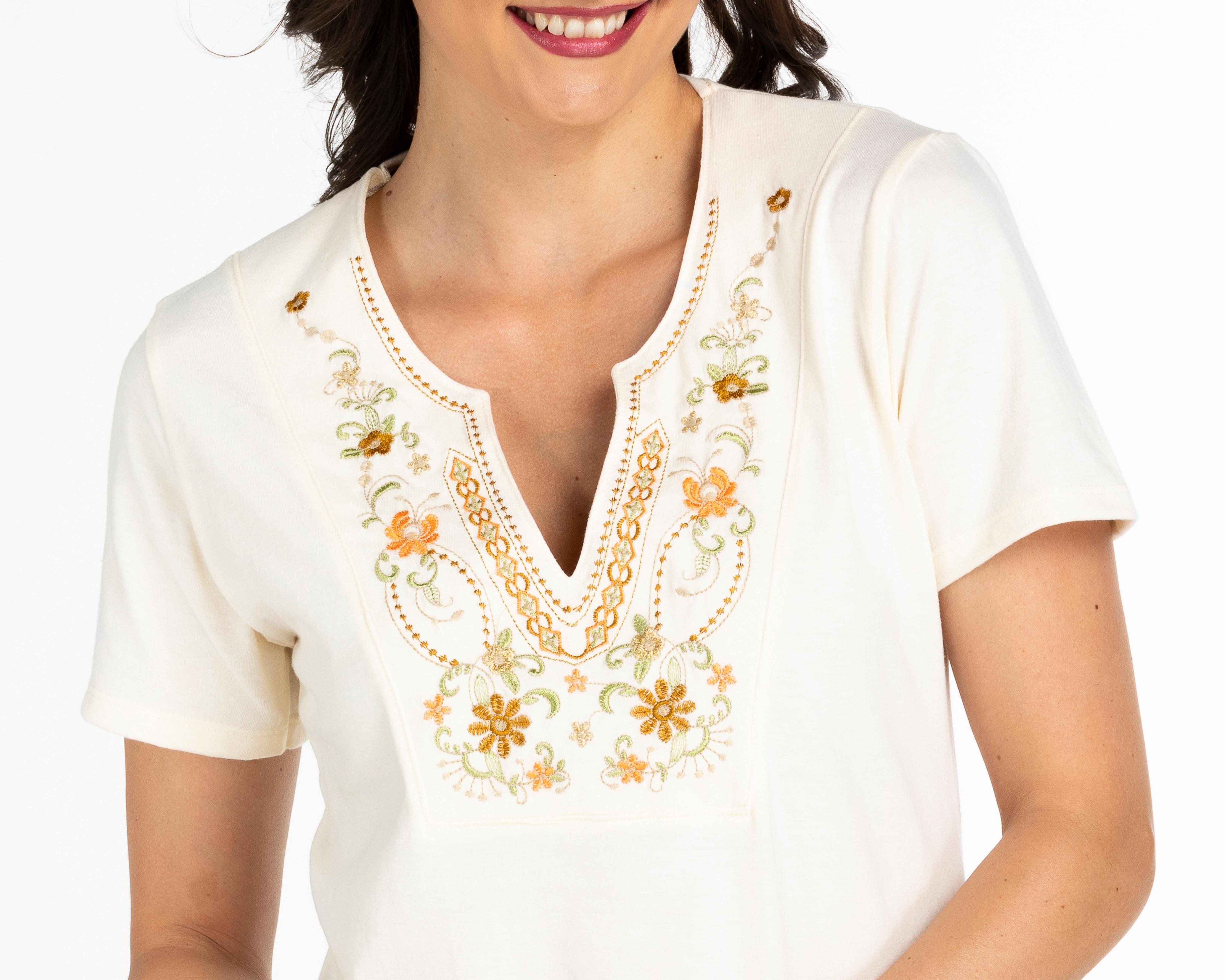 Foto 4 | Playera y Capri Lady Sun Cuello Redondo
