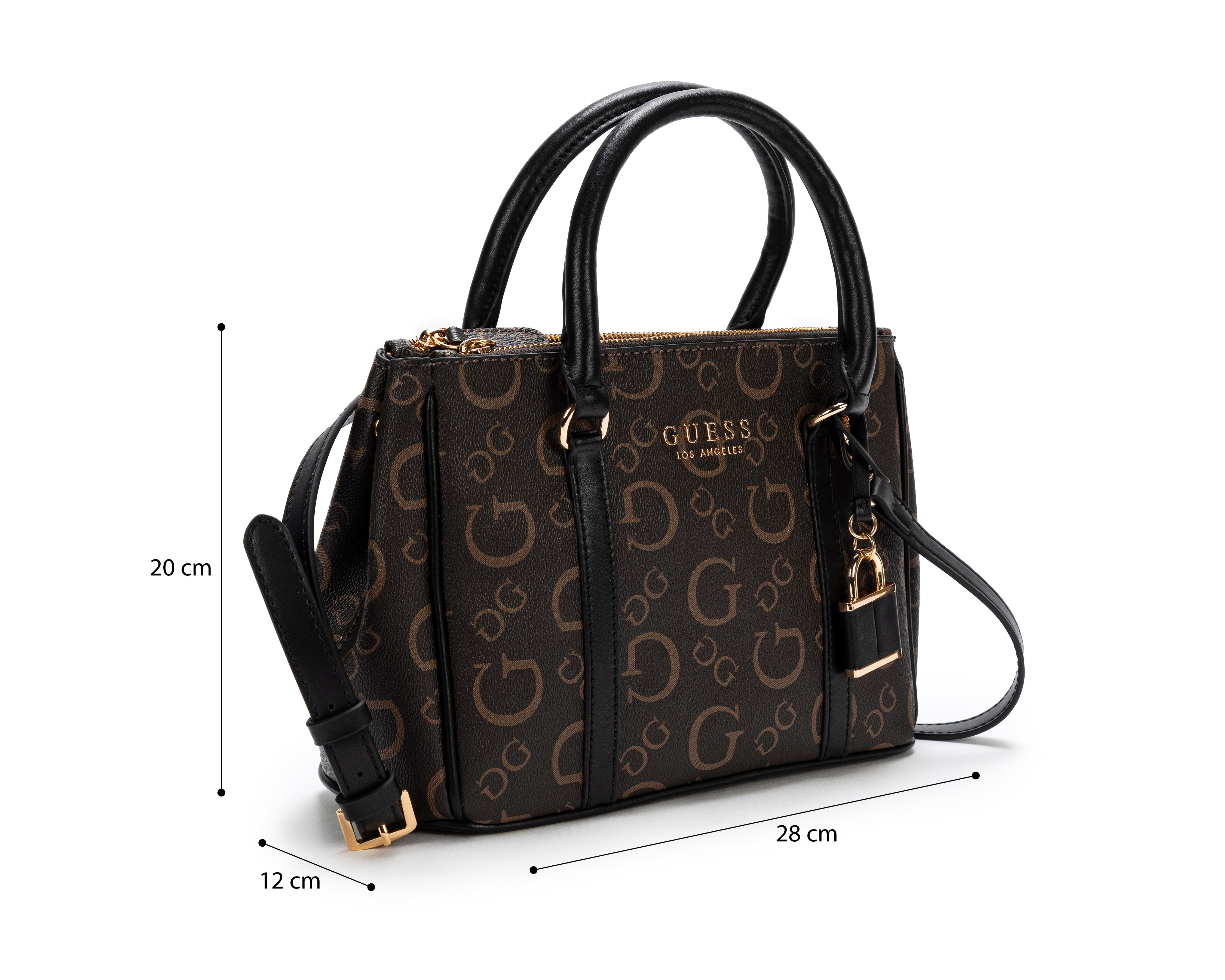 Foto 6 pulgar | Bolsa de Mano Guess Saffron con Correa