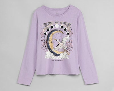 Foto 1 | Playera Lucky Star Lila Manga Larga