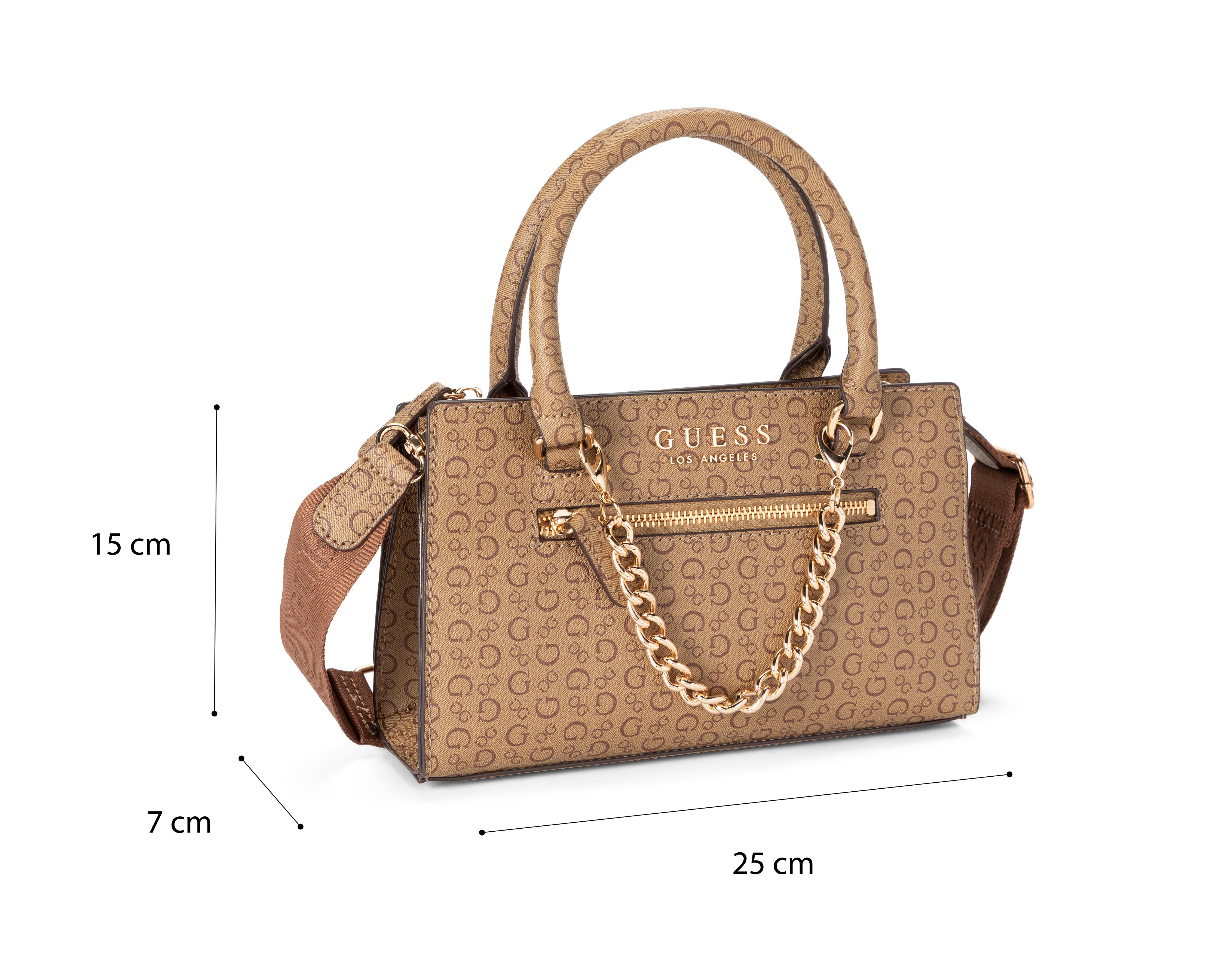Foto 6 pulgar | Bolsa de Mano Guess Saffron