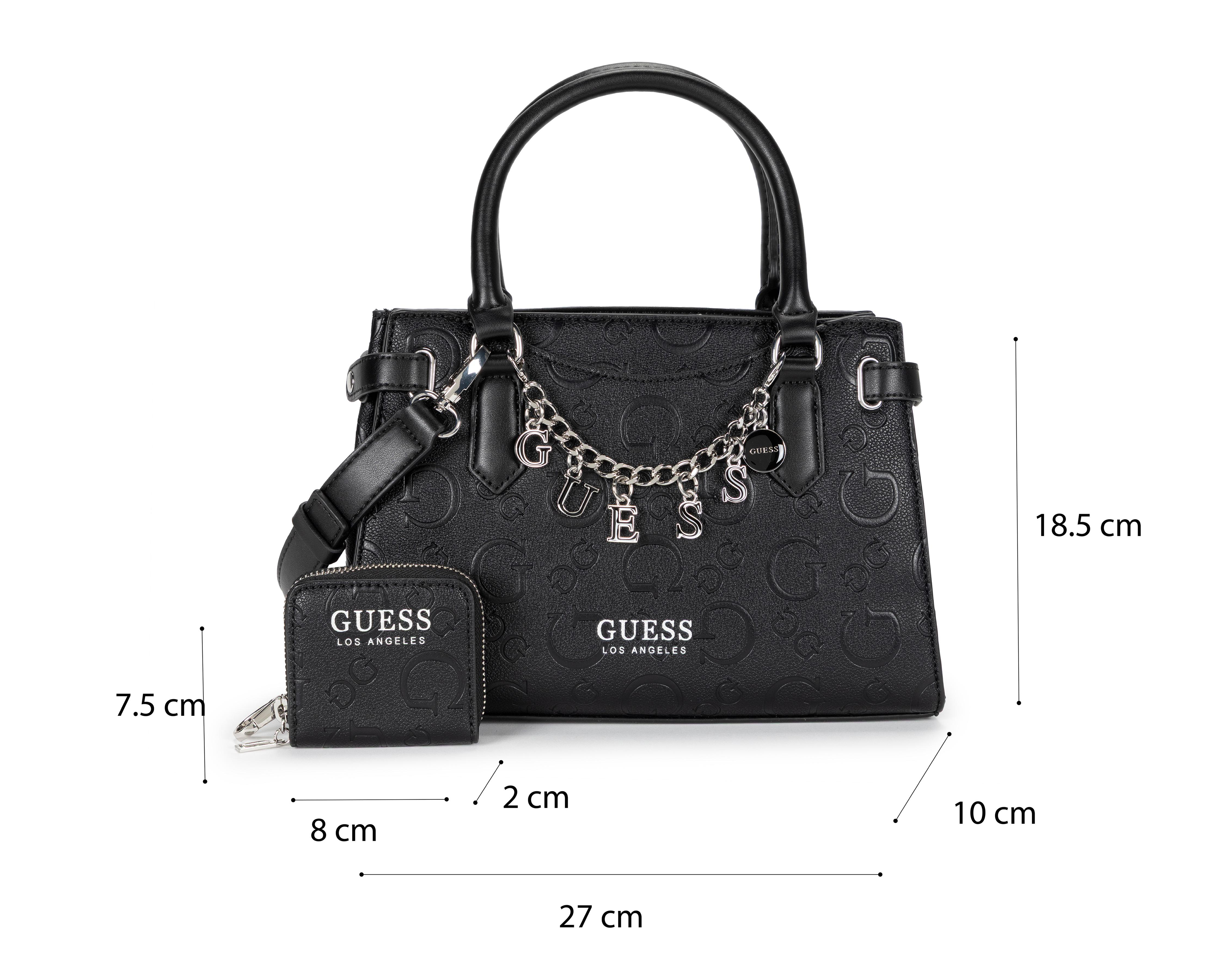 Foto 7 pulgar | Bolsa de Mano Guess Amarantha con Monedero