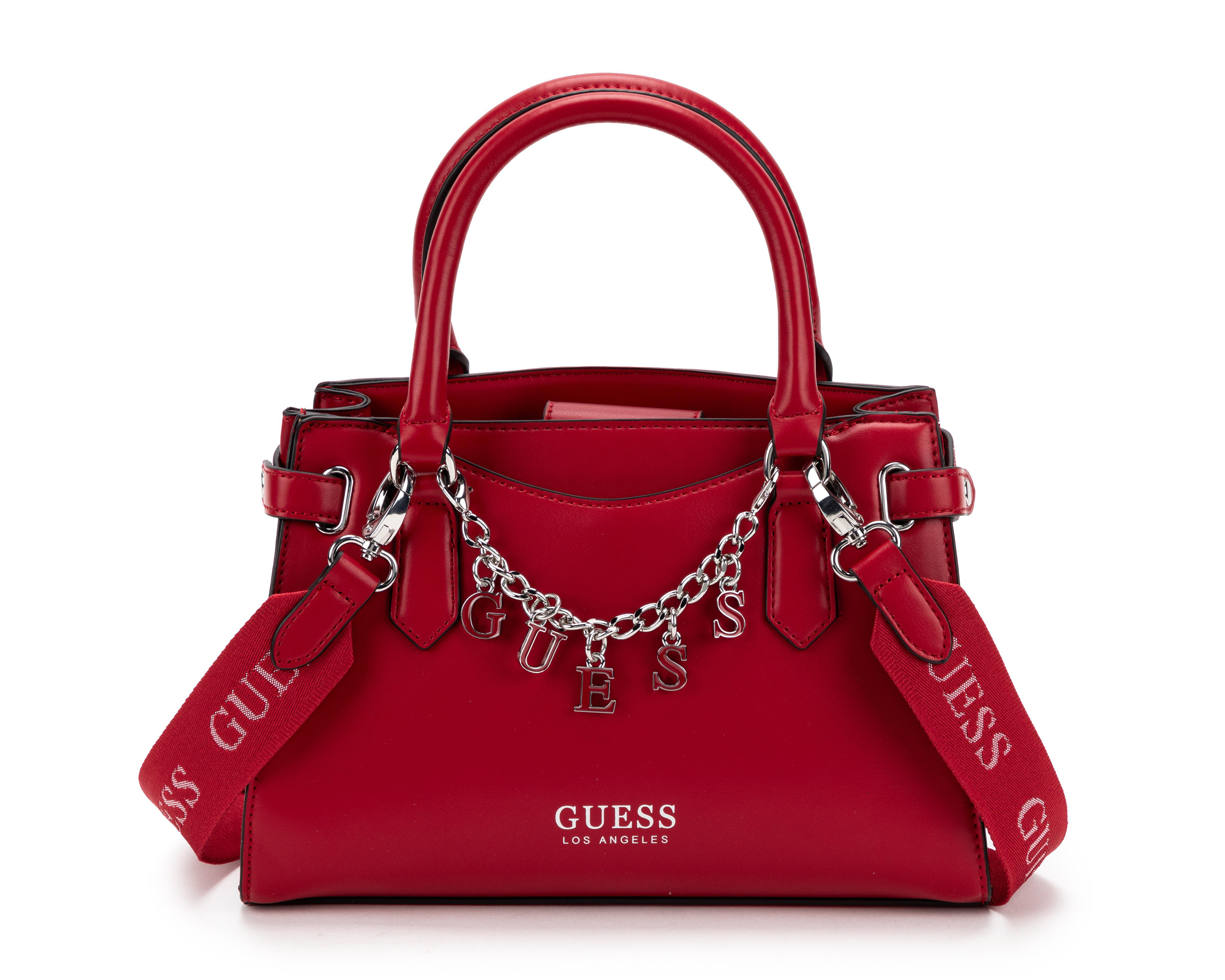 Foto 3 pulgar | Bolsa de Mano Guess Amarantha con Monedero