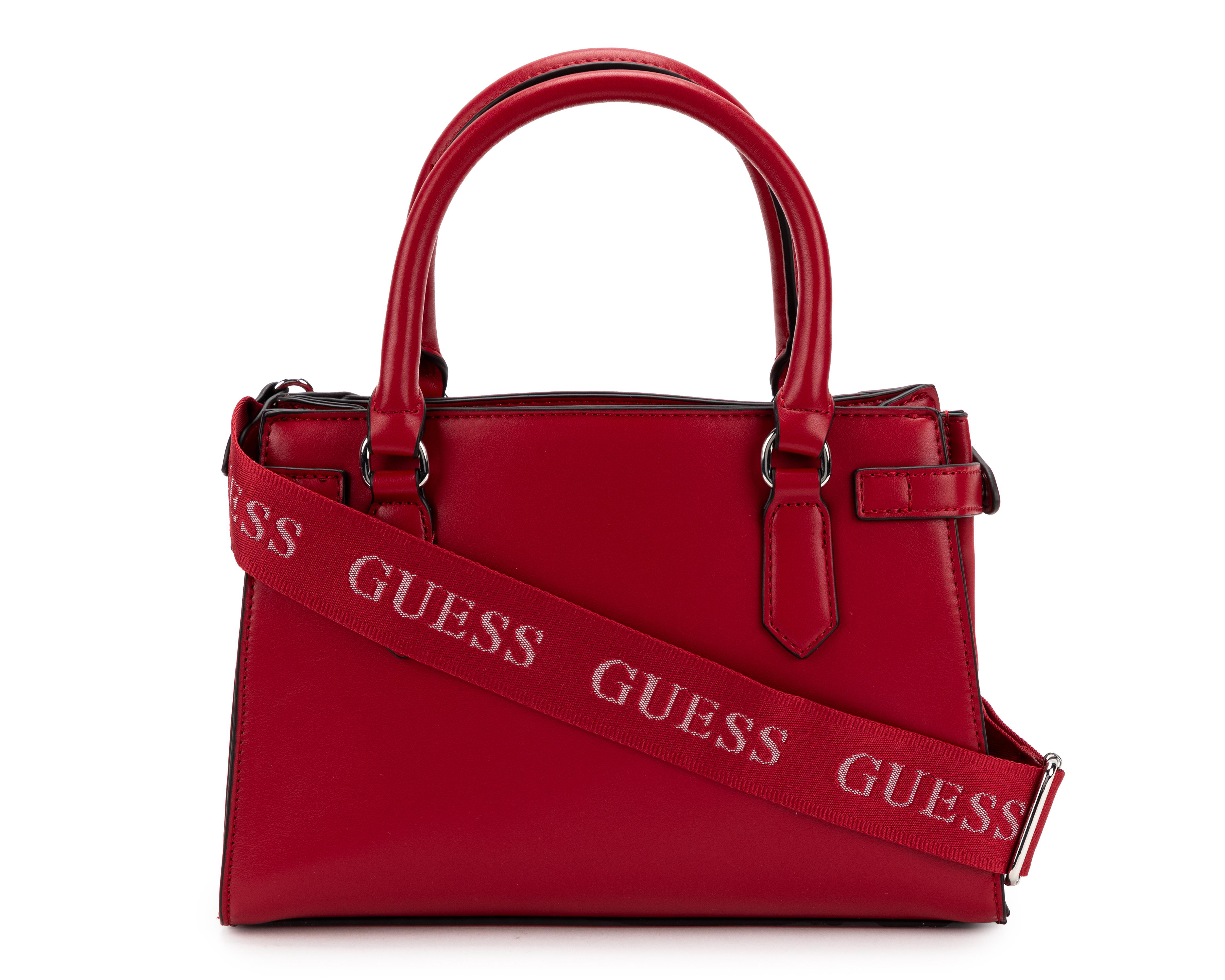 Foto 5 pulgar | Bolsa de Mano Guess Amarantha con Monedero