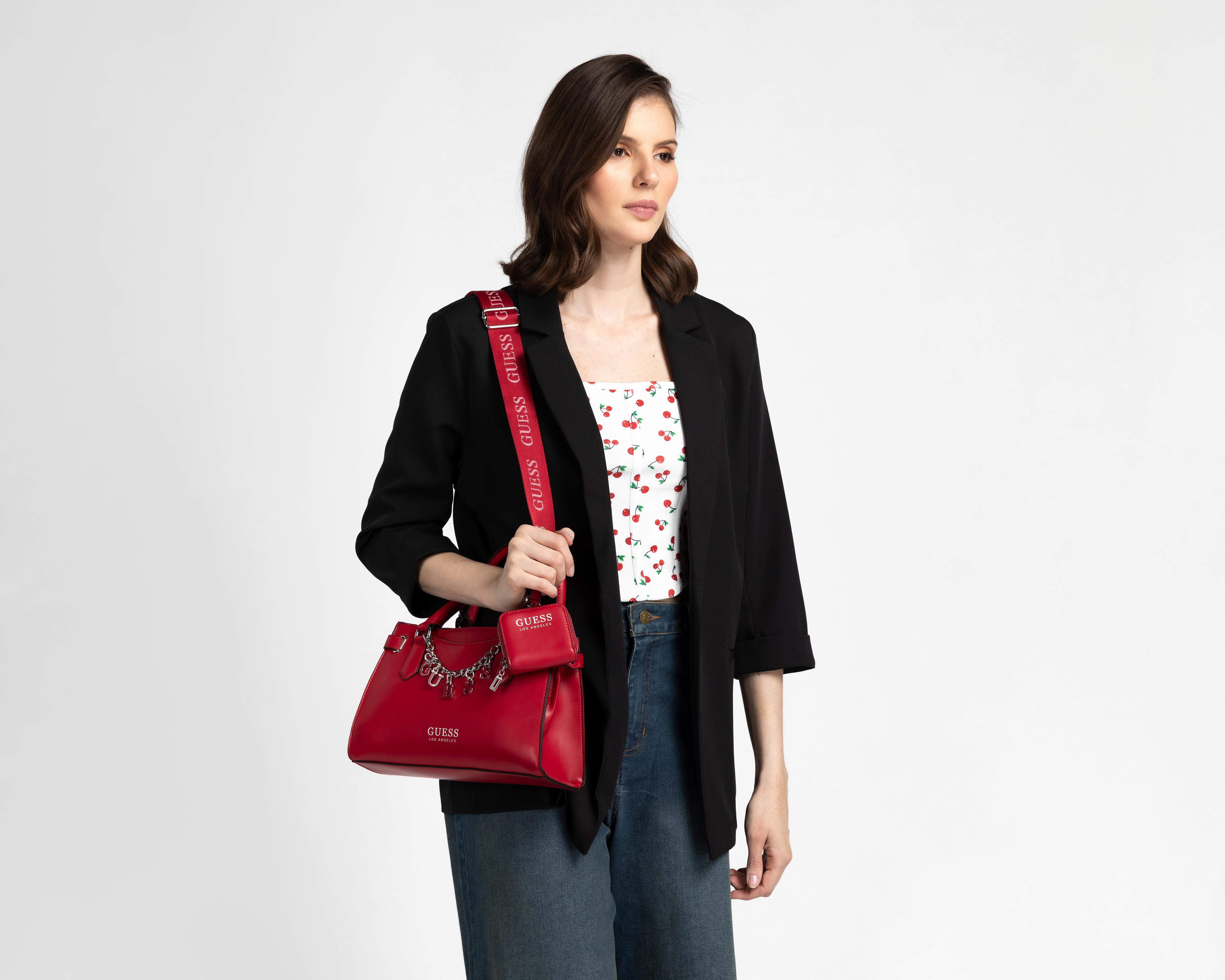 Foto 7 | Bolsa de Mano Guess Amarantha con Monedero