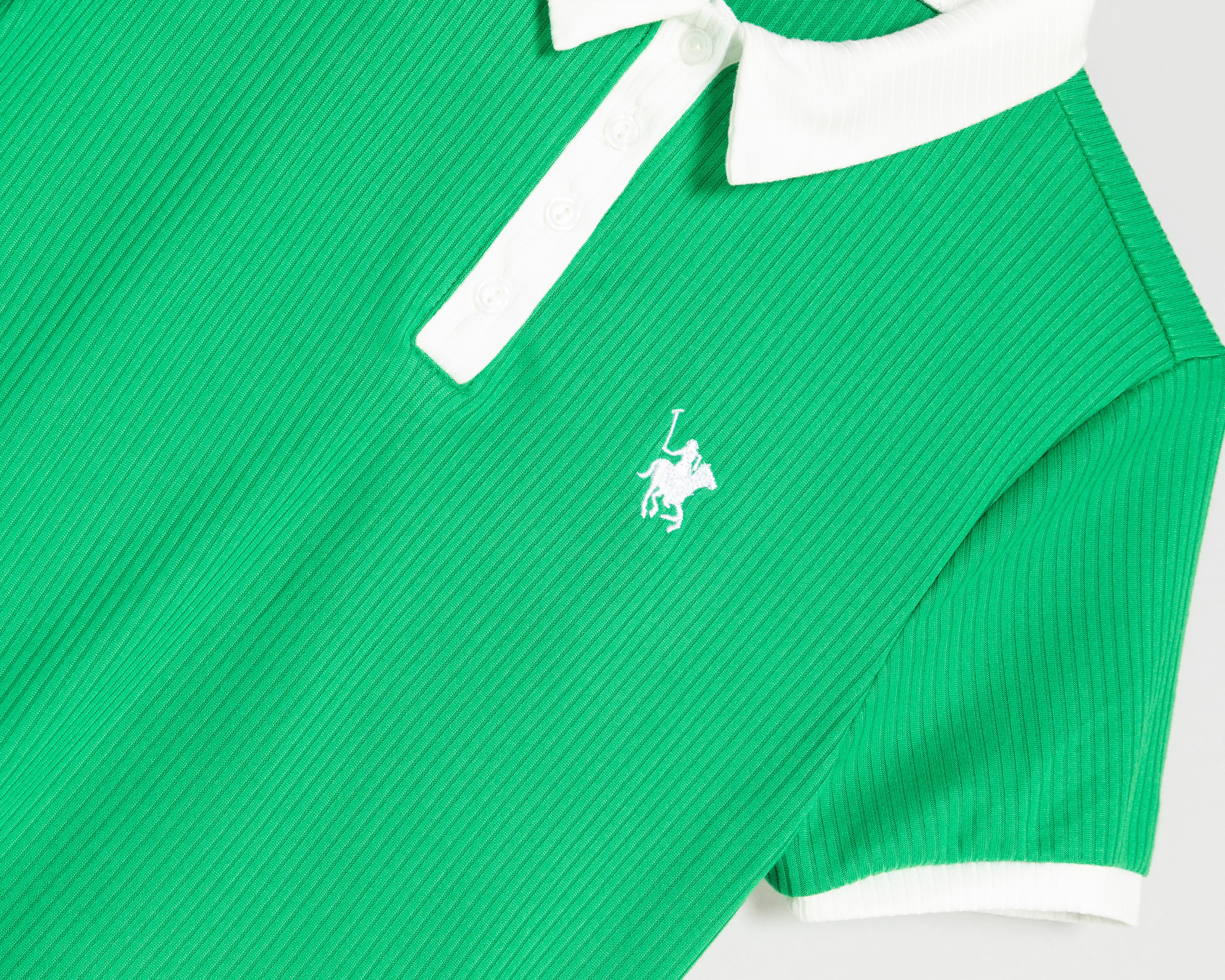 Foto 3 | Playera Polo York Team Polo Club Manga Corta Verde Juvenil