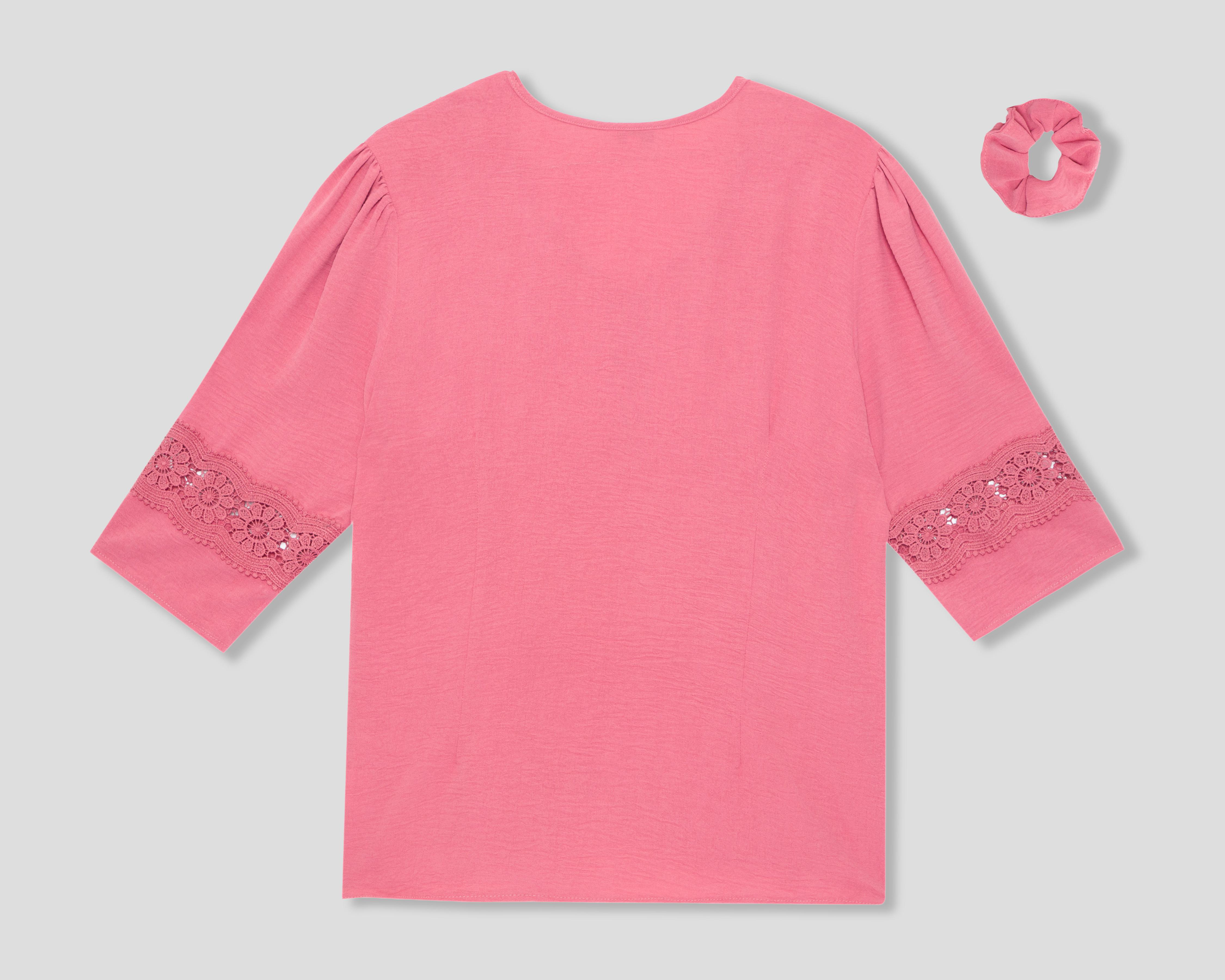 Foto 3 pulgar | Blusa Rosa Lady Sun para Mujer