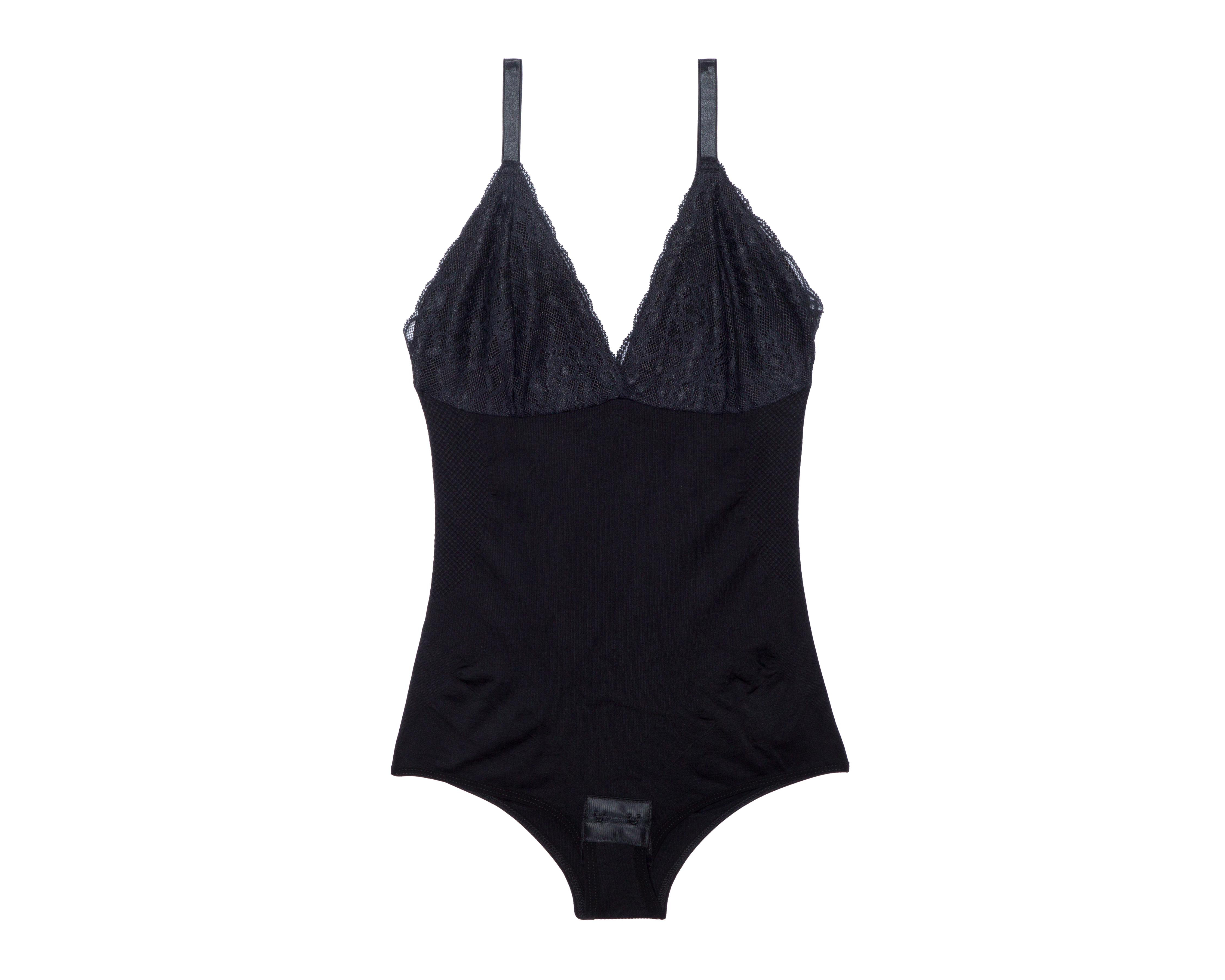 Foto 1 | Body con Control Shape & Care Mediana Compresión Negro para Mujer