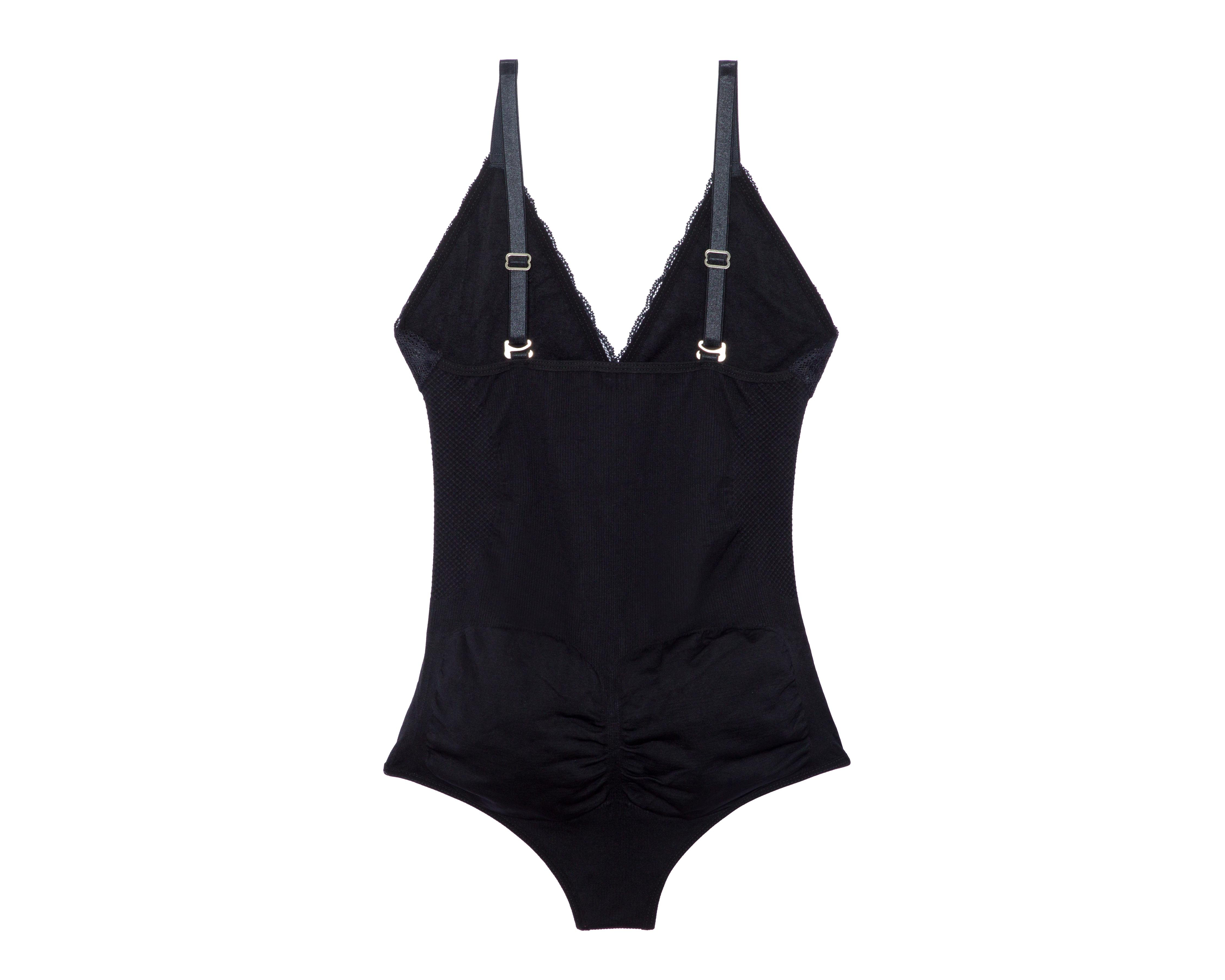 Foto 2 | Body con Control Shape & Care Mediana Compresión Negro para Mujer
