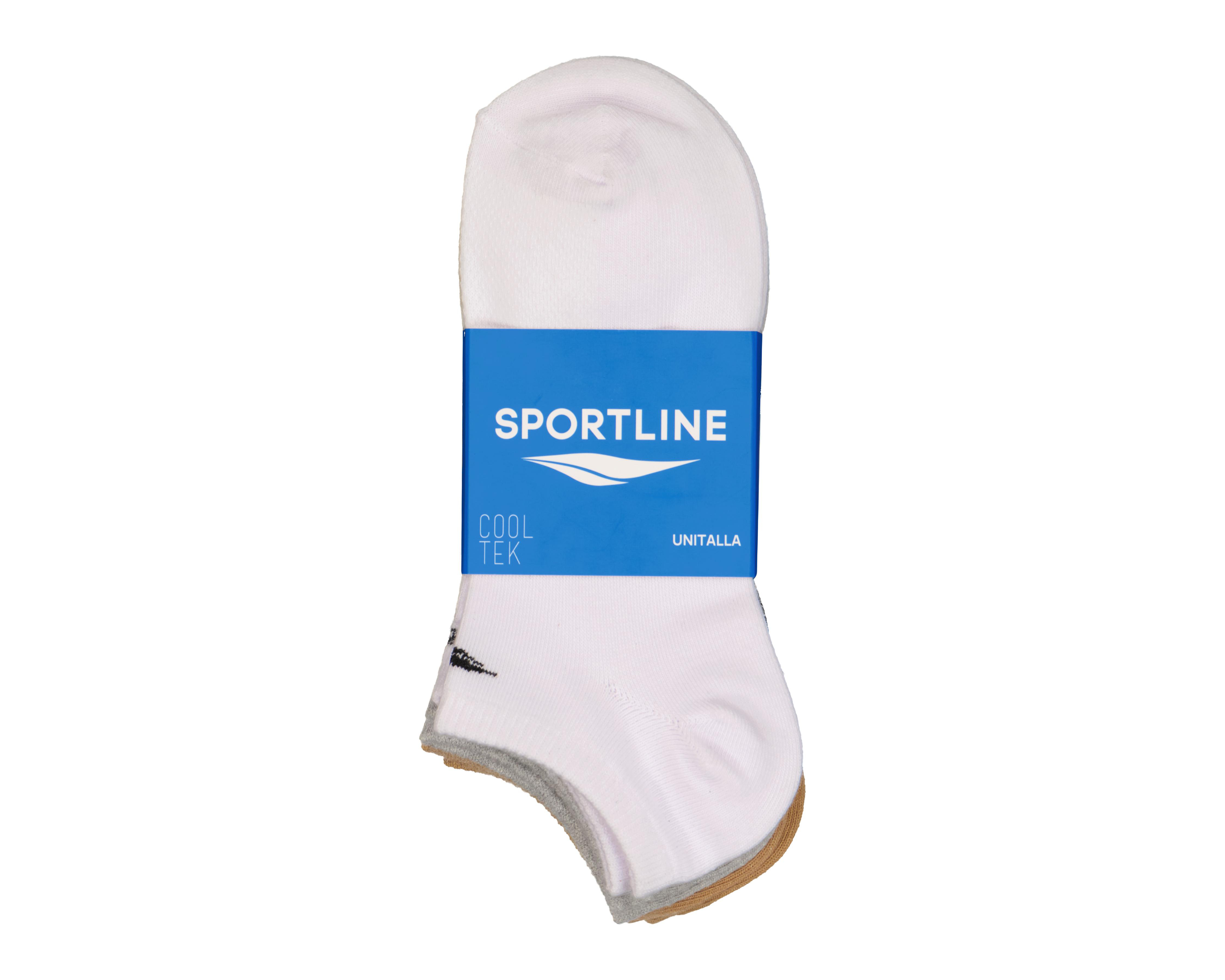 Foto 4 pulgar | Calcetas Deportivas Sportline para Mujer 5 Pares