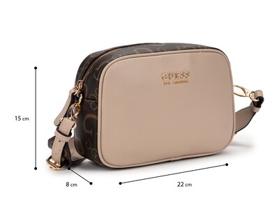 Foto 5 | Bolsa Cruzada Guess Barton