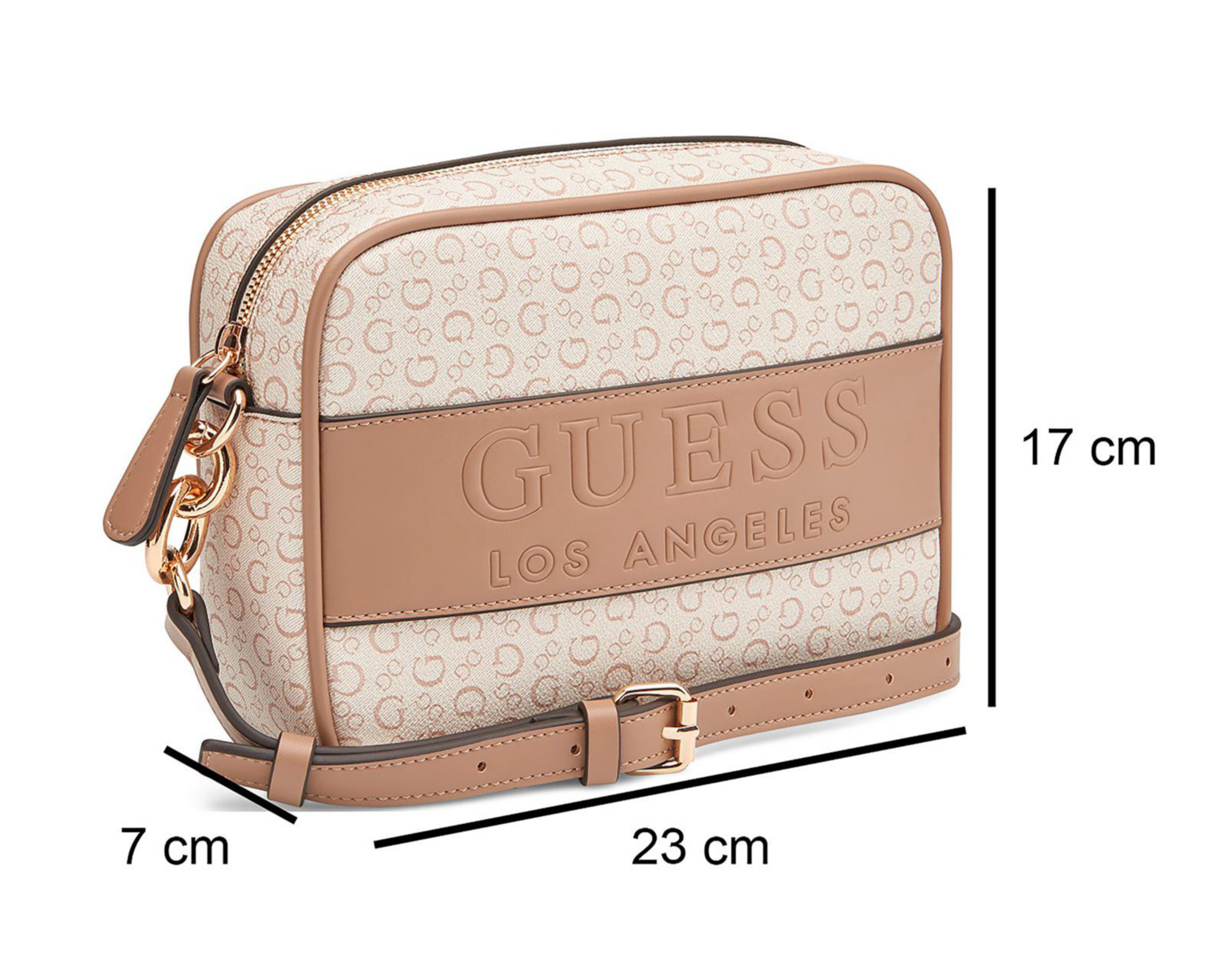 Foto 6 pulgar | Bolsa Cruzada Guess