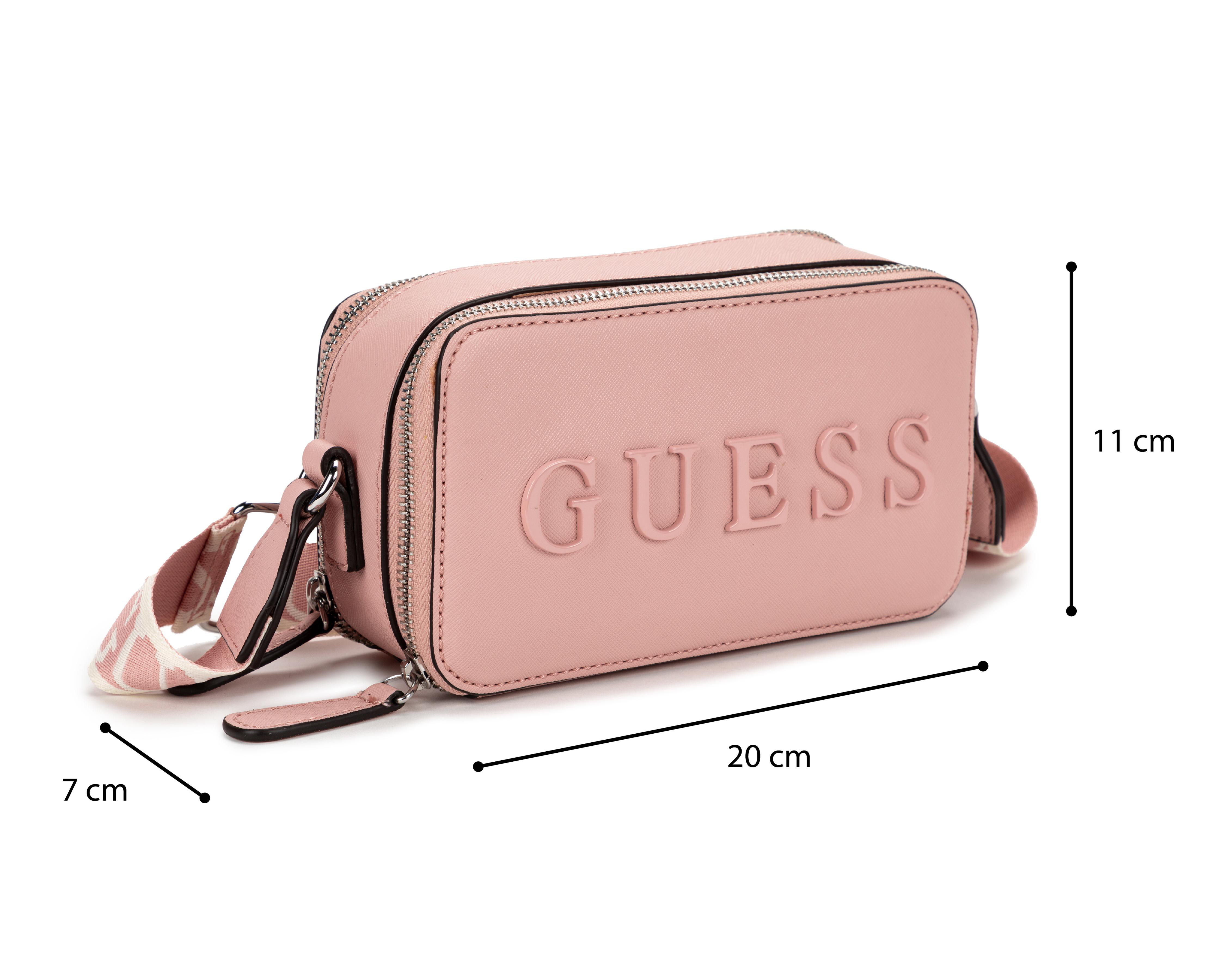 Foto 6 pulgar | Bolsa Cruzada Guess Amanza