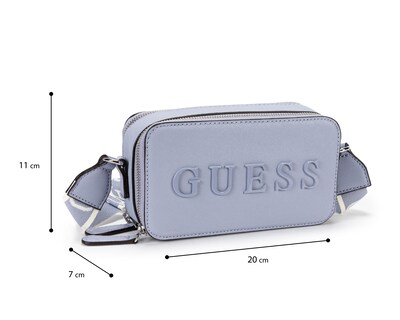 Foto 5 | Bolsa Cruzada Guess Amanza