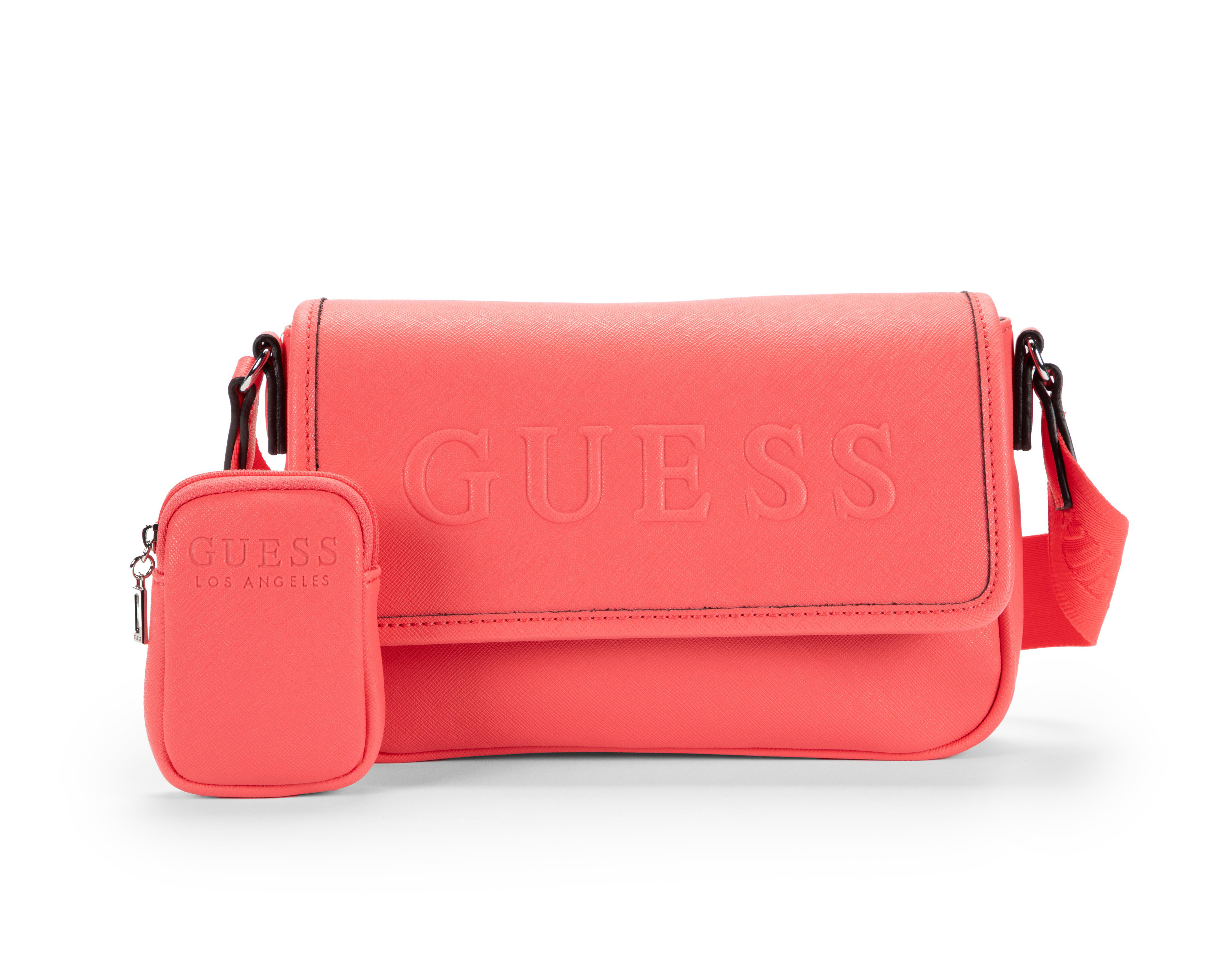 Foto 1 | Bolsa Cruzada Guess con Monedero