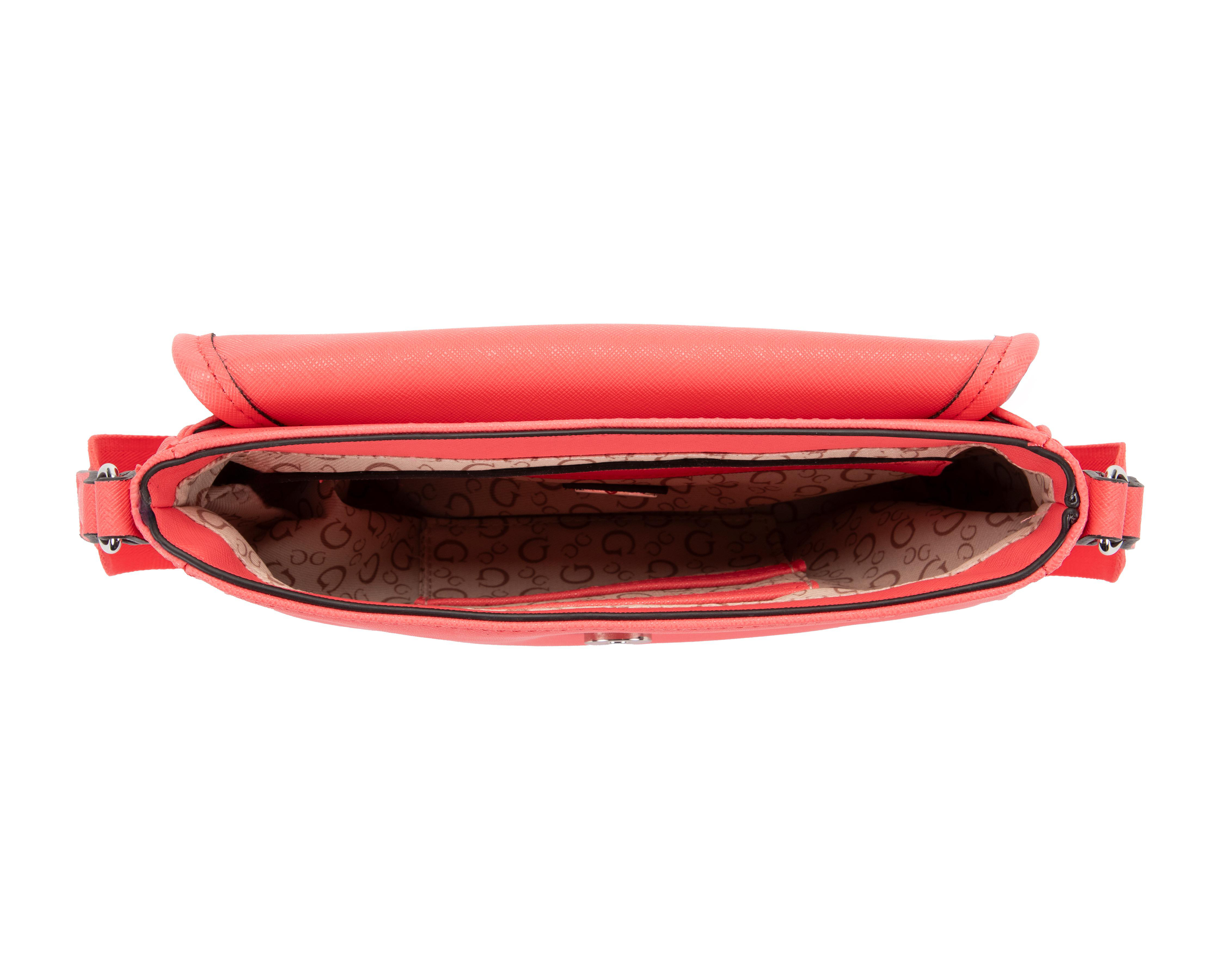 Foto 5 | Bolsa Cruzada Guess con Monedero