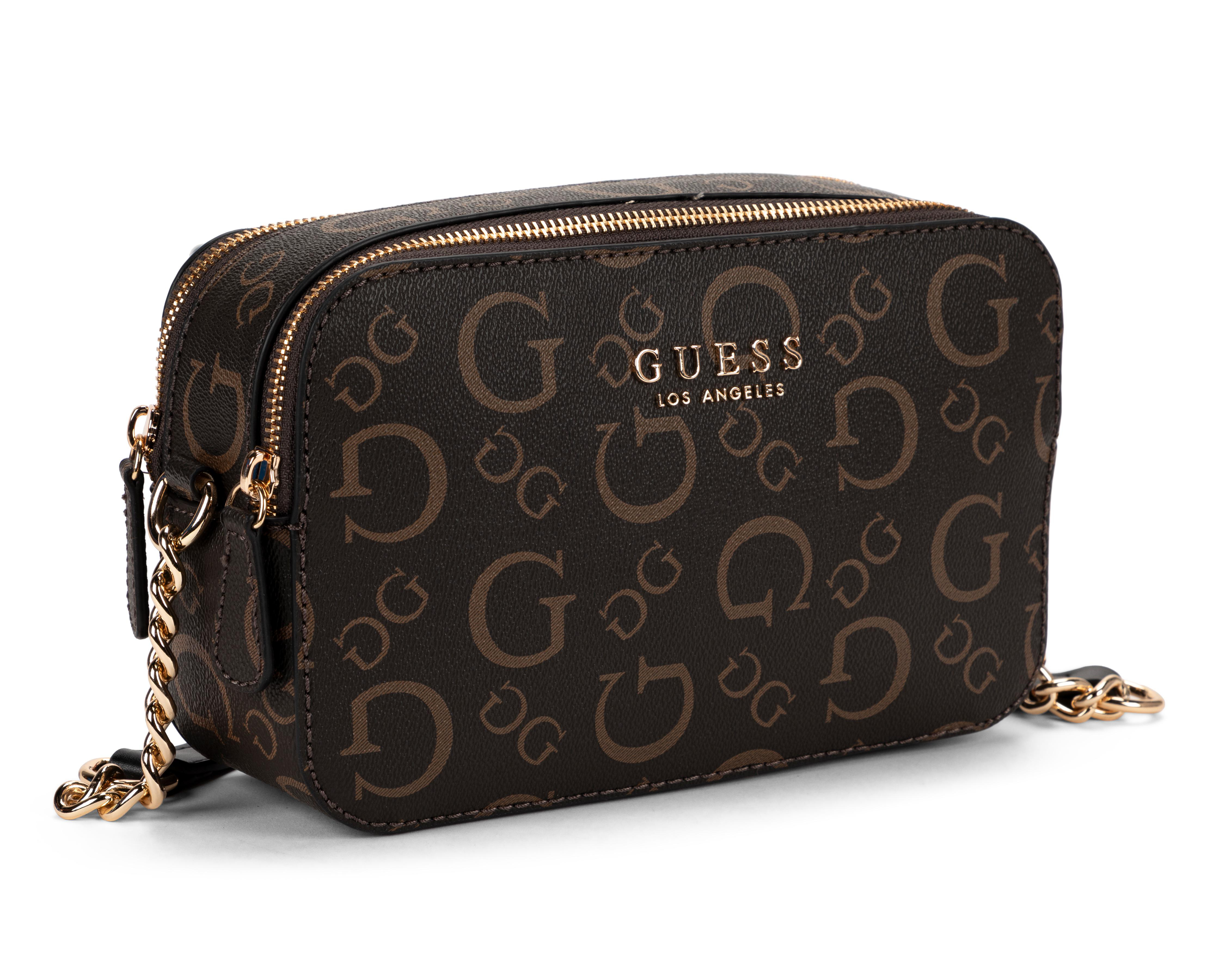 Foto 3 pulgar | Bolsa Cruzada Guess Saffron