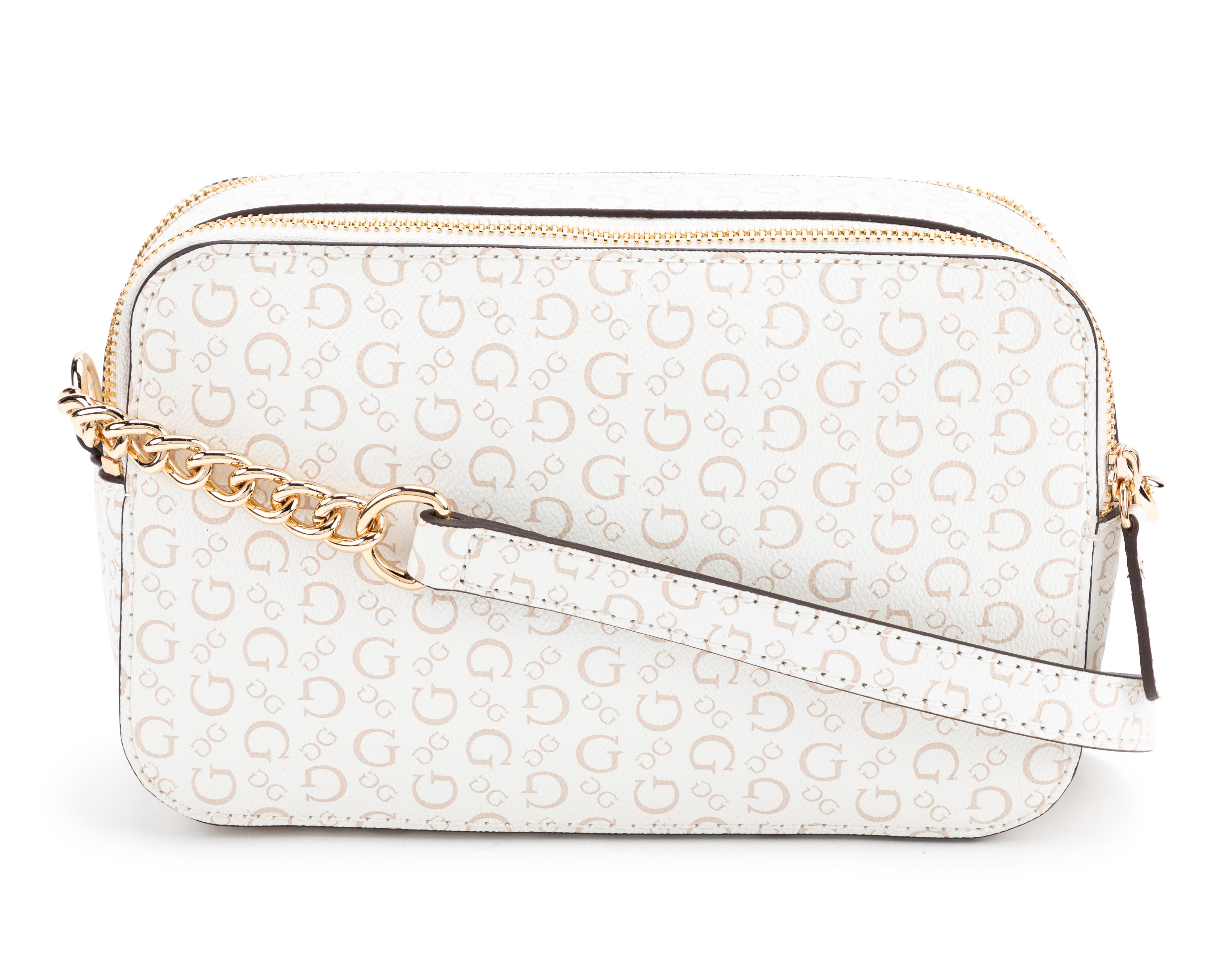 Foto 4 pulgar | Bolsa Cruzada Guess Saffron