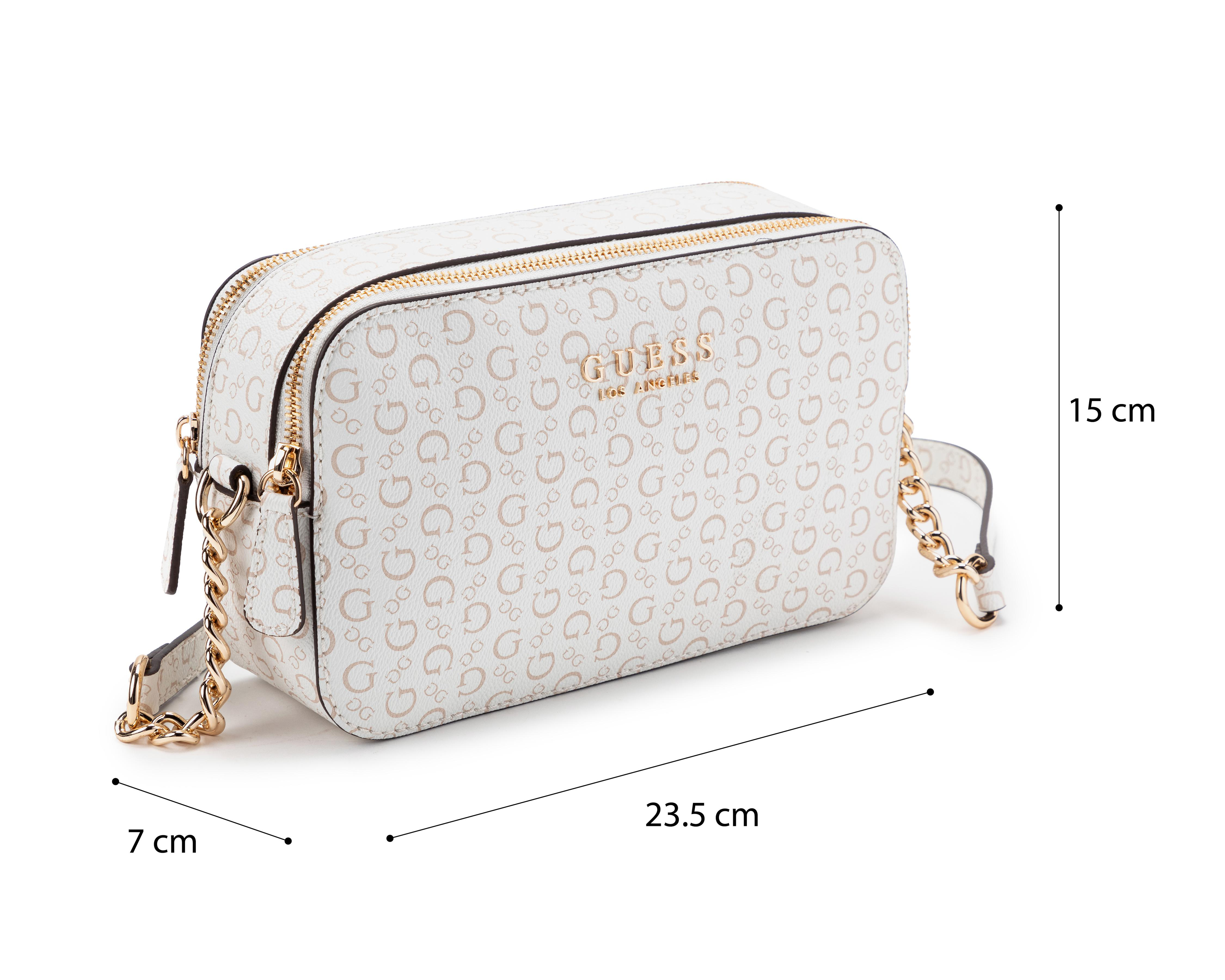 Foto 6 pulgar | Bolsa Cruzada Guess Saffron