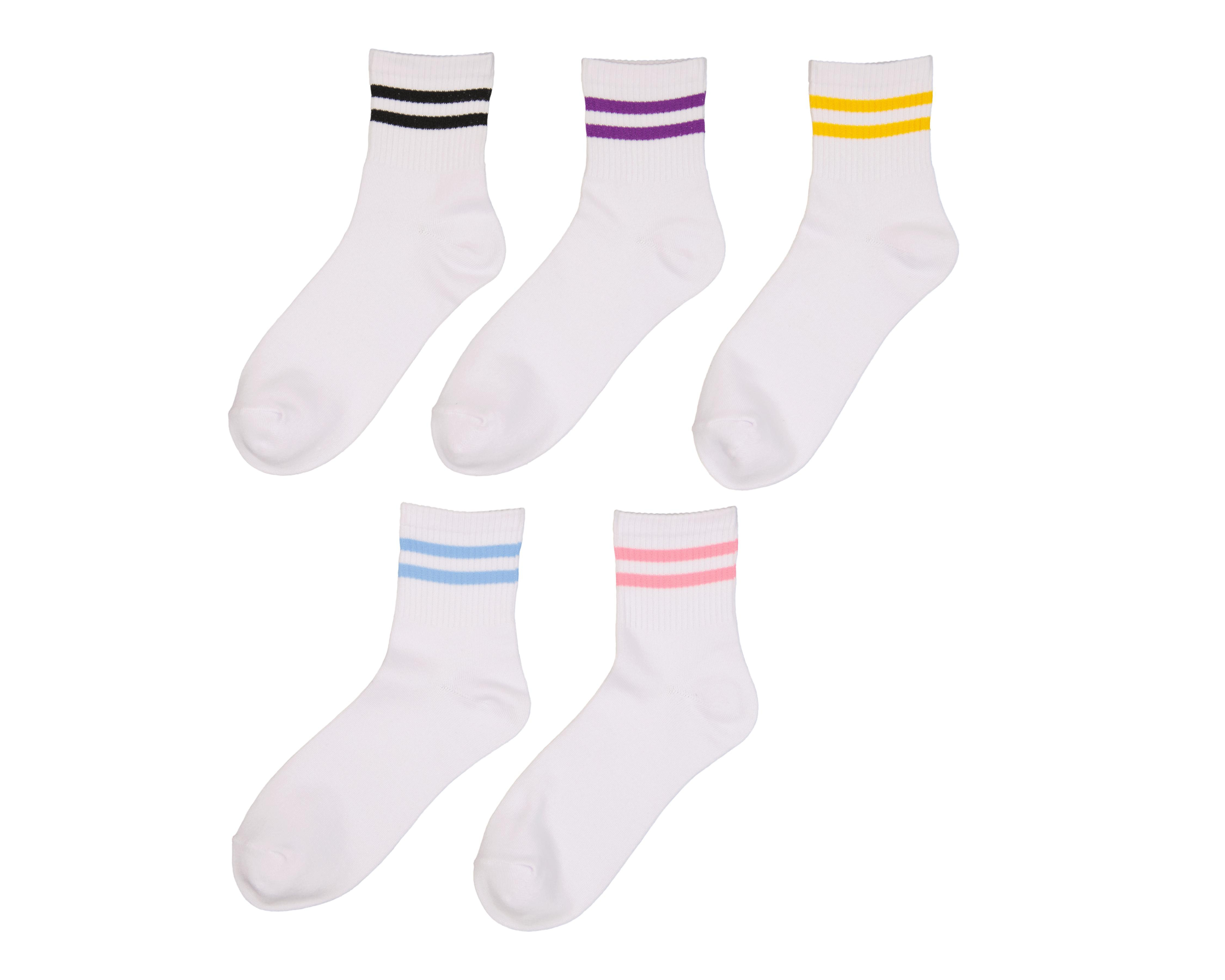 Calcetas Deportivas Sportline para Mujer 5 Pares