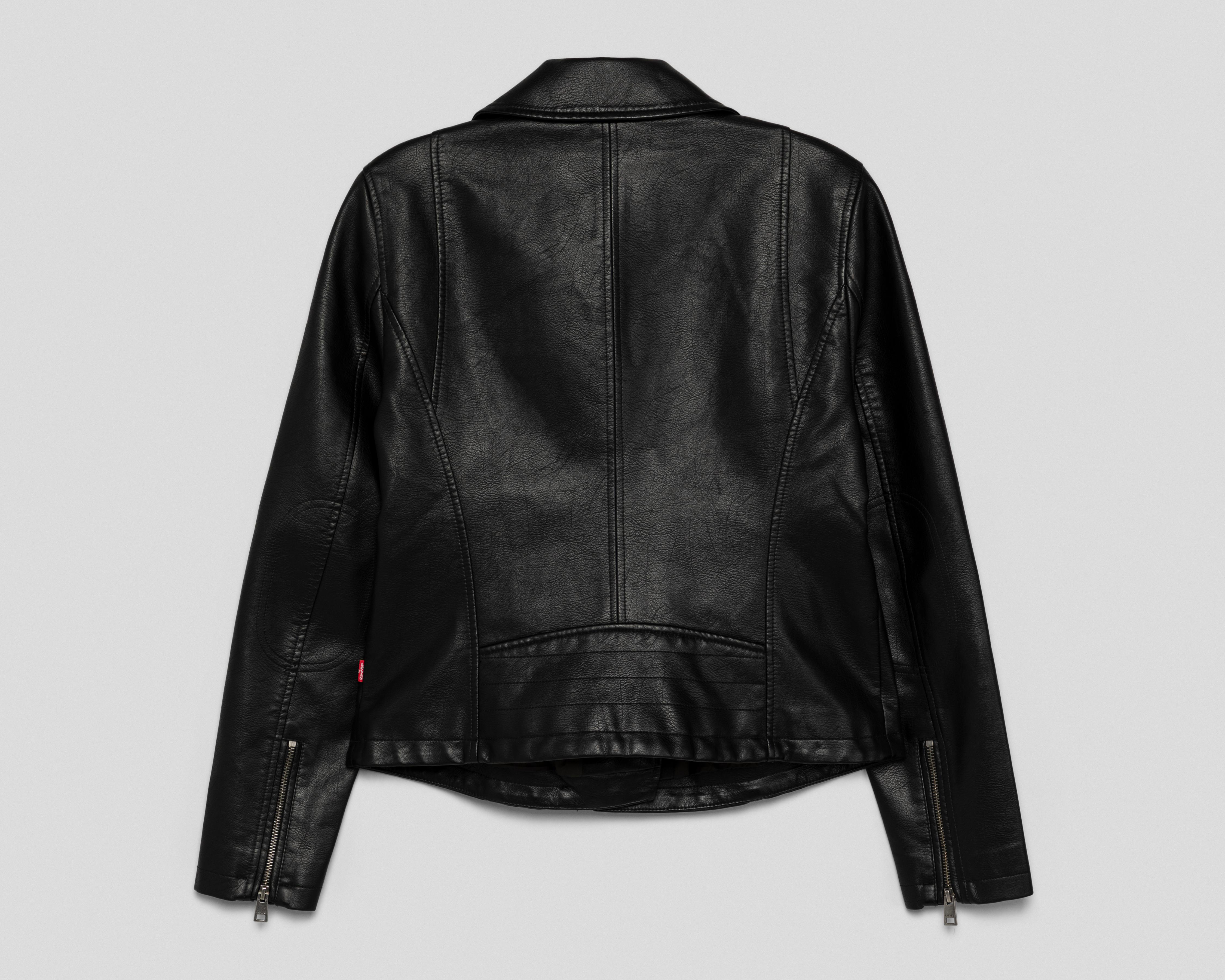 Foto 2 | Chamarra Negra Levi's para Mujer