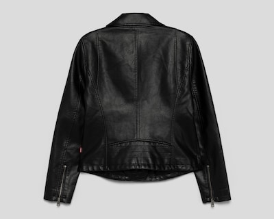 Foto 2 | Chamarra Negra Levi's para Mujer