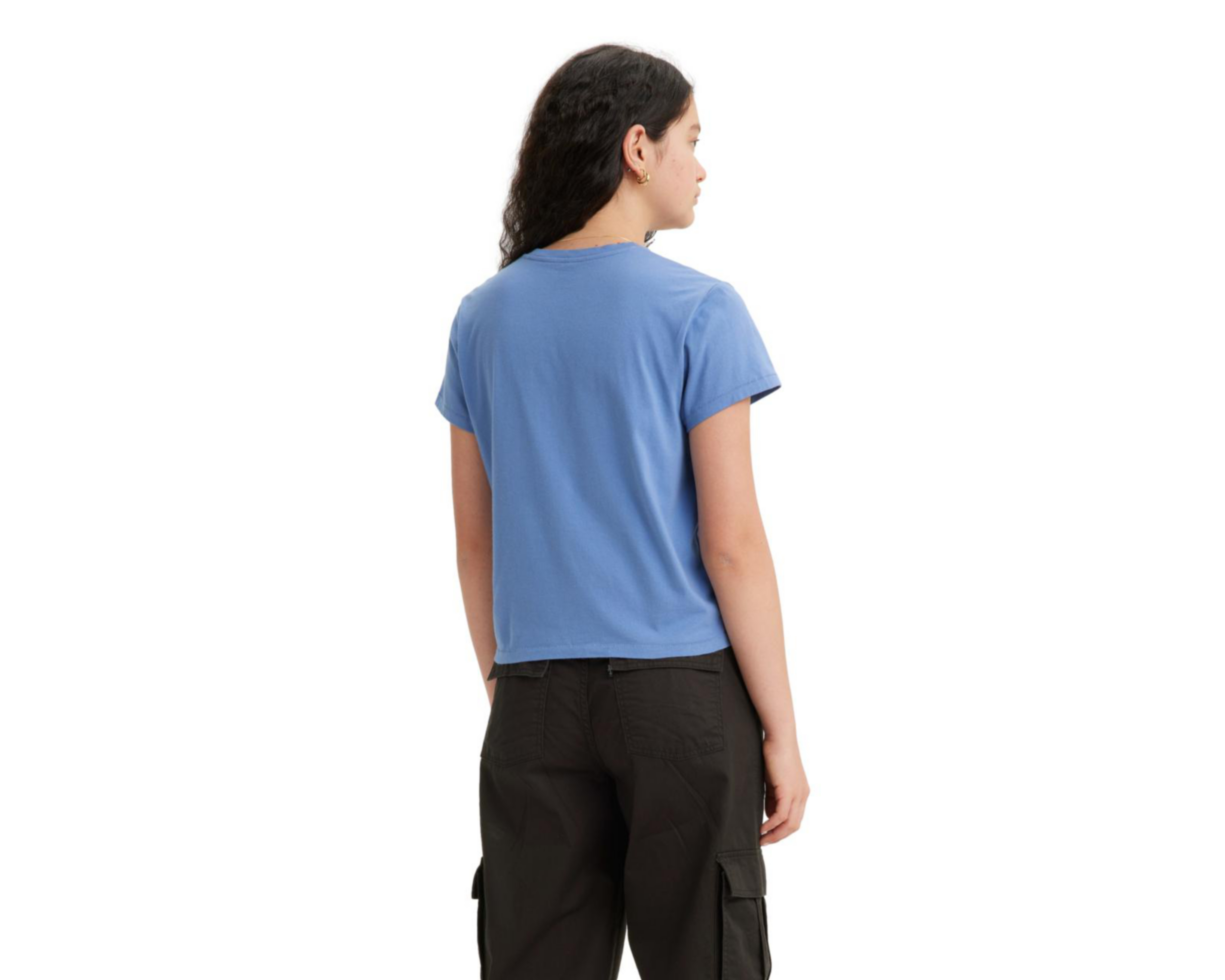 Foto 3 pulgar | Playera Levi's Azul para Mujer