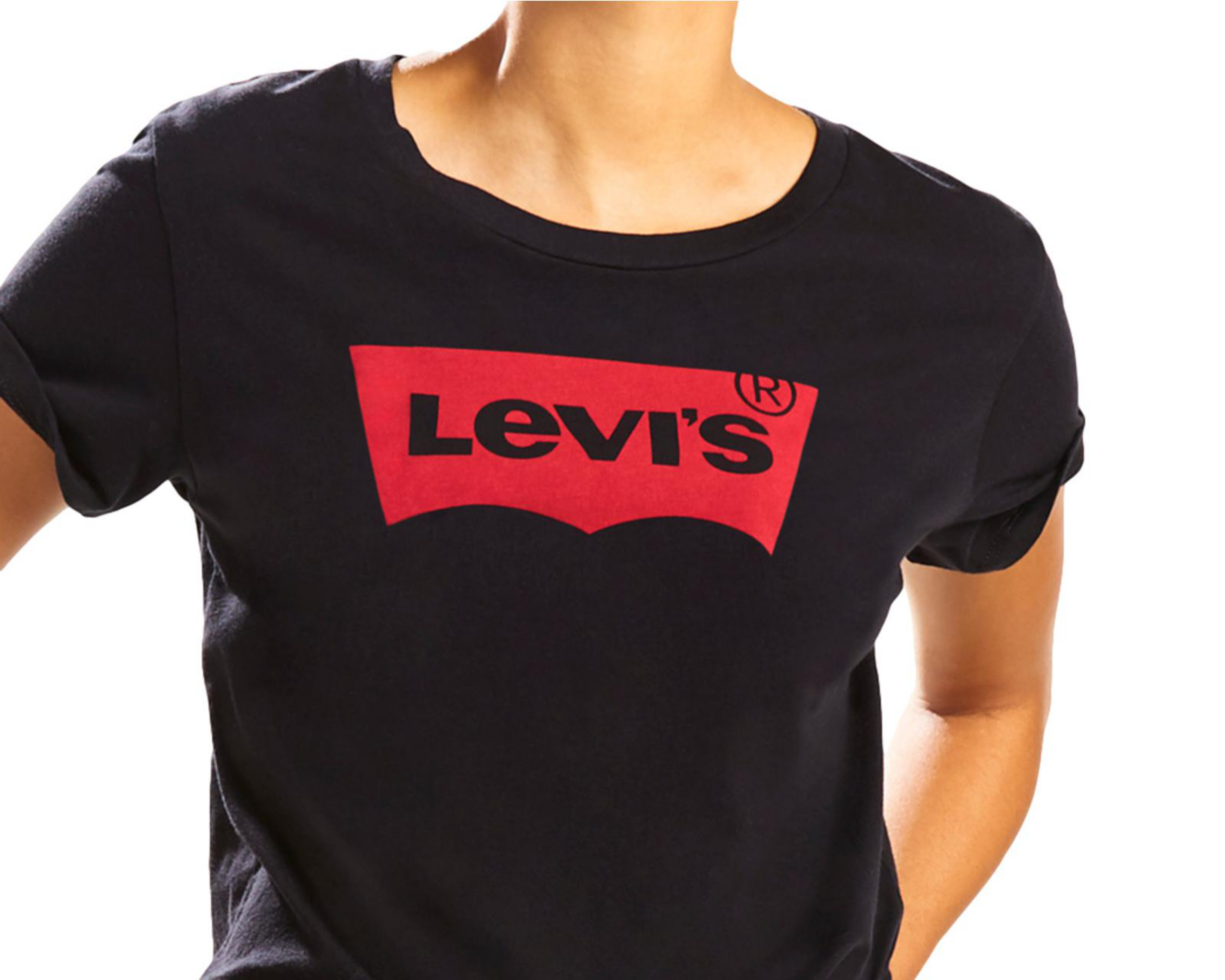 Foto 5 pulgar | Playera Levi's Manga Corta para Mujer