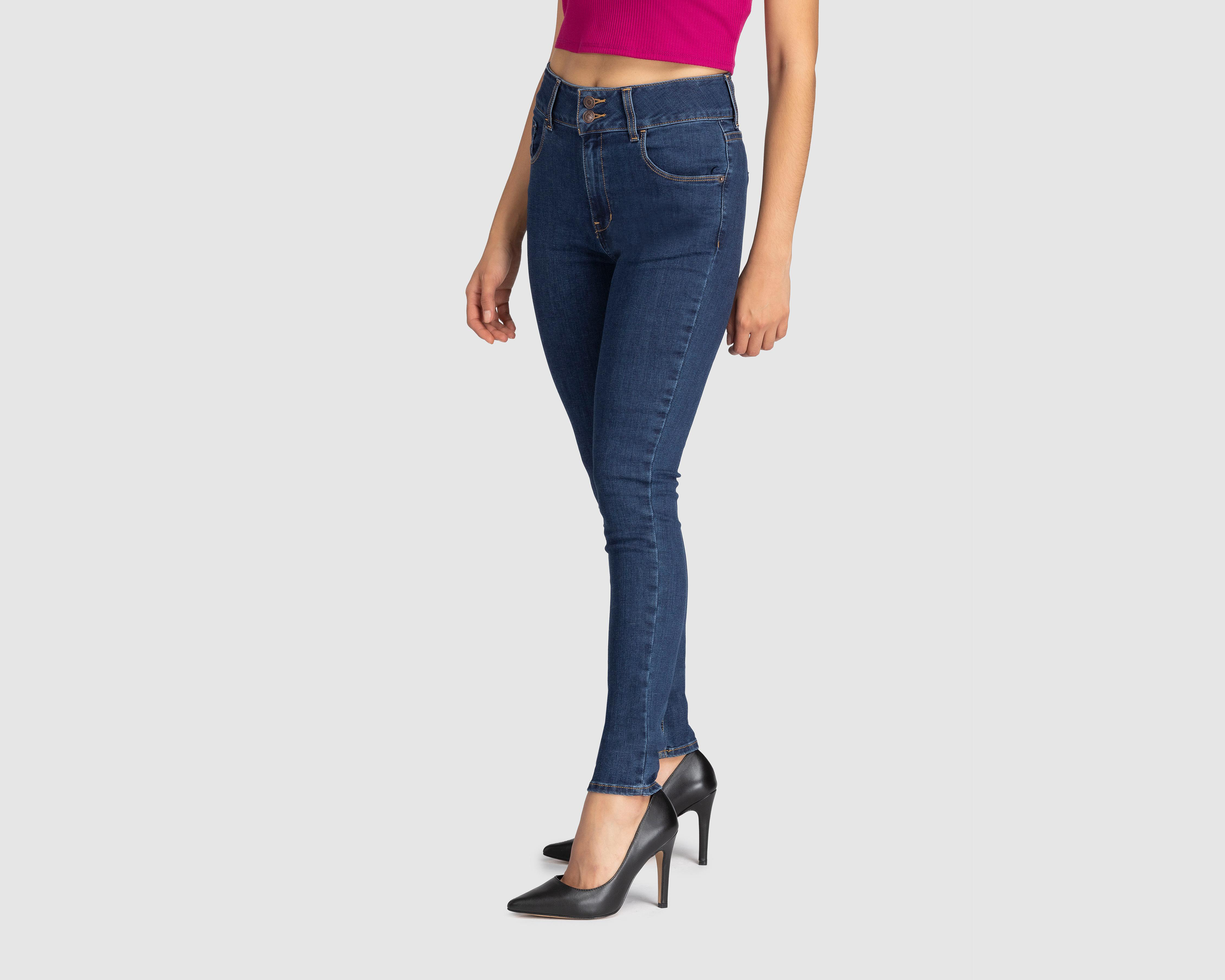 Foto 2 pulgar | Jeans Skinny Oggi Katia Rebel para Mujer