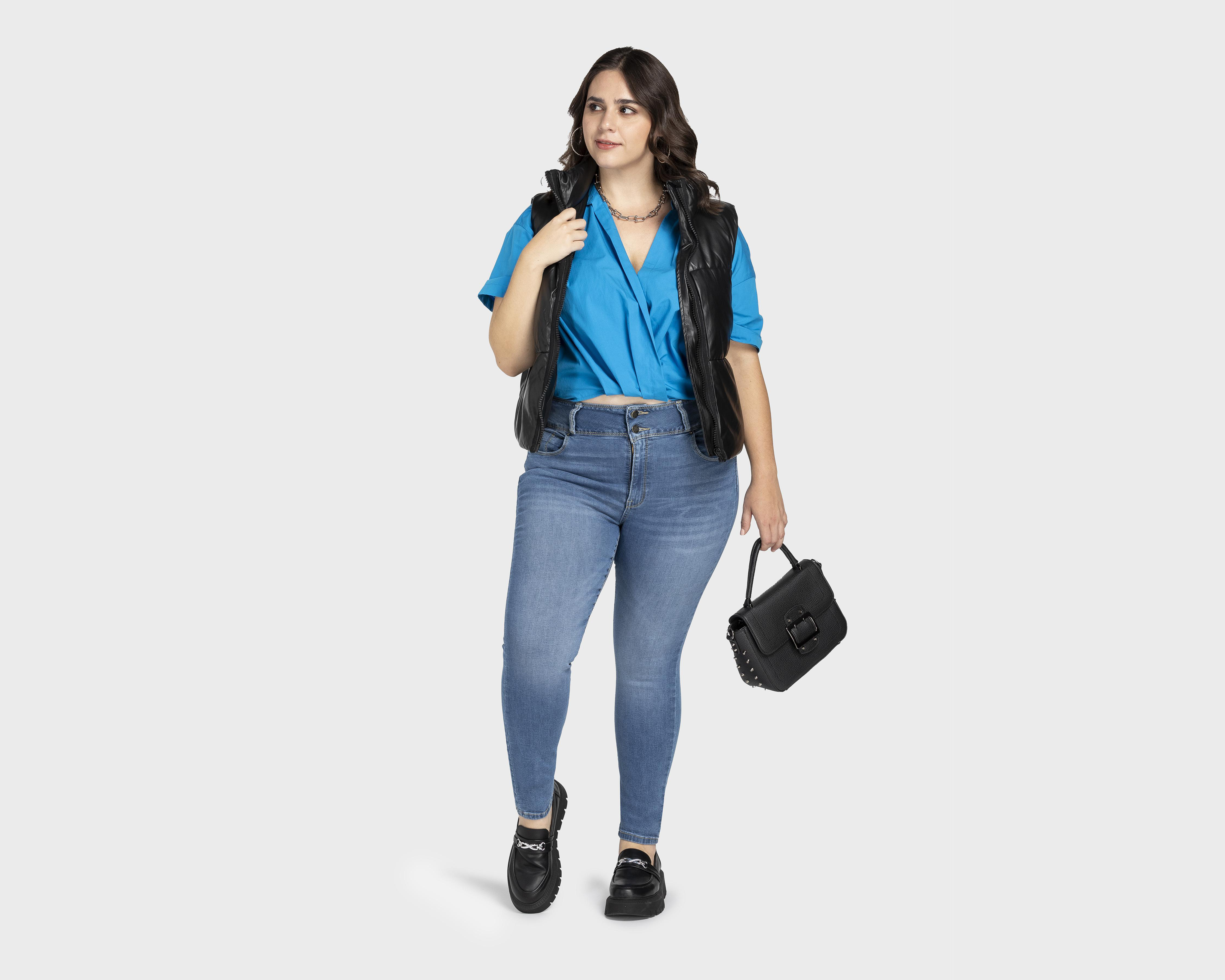 Foto 2 | Jeans Skinny Boy London para Mujer