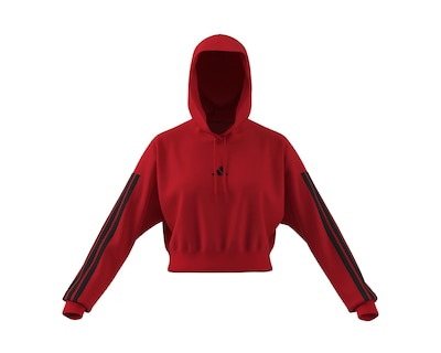Foto 1 | Sudadera con Capucha Adidas para Mujer