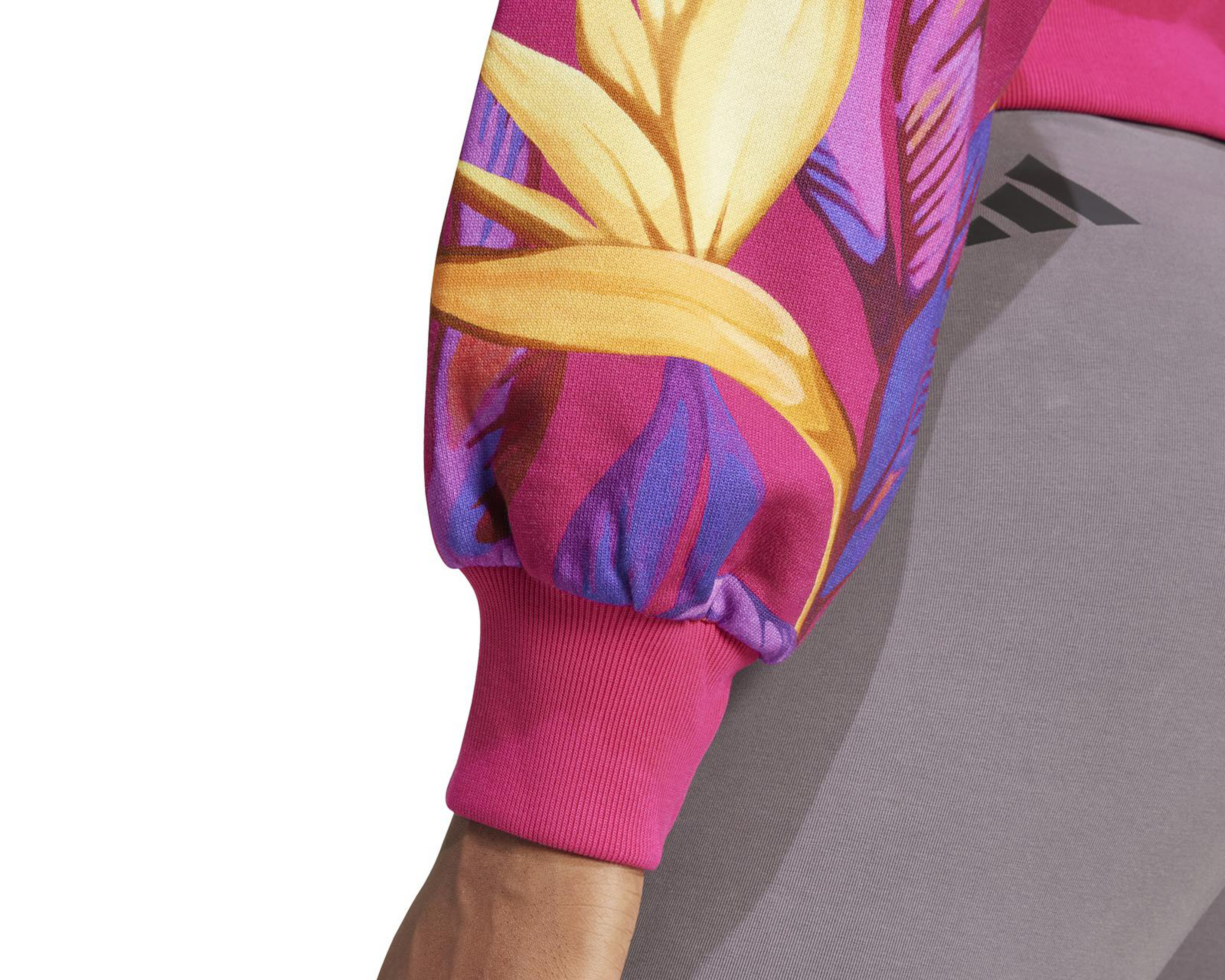 Foto 6 pulgar | Sudadera con Capucha Adidas Farm Rio para Mujer