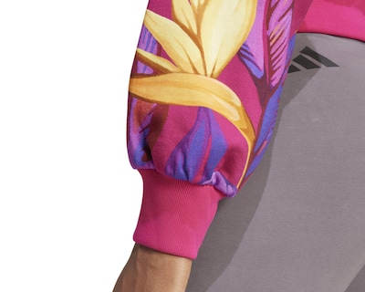 Foto 5 | Sudadera con Capucha Adidas Farm Rio para Mujer