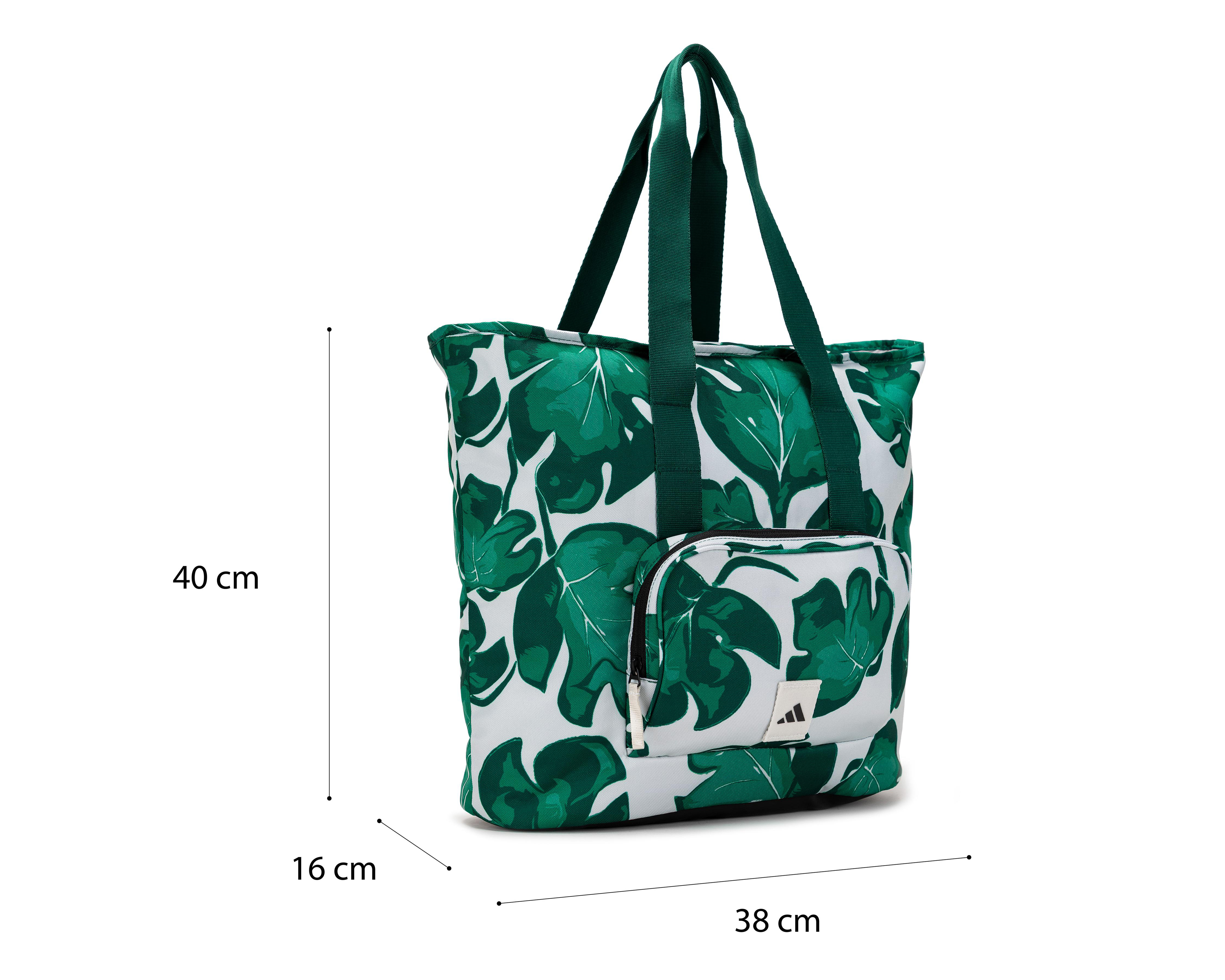 Foto 6 pulgar | Bolso Adidas Tote Leaf Print