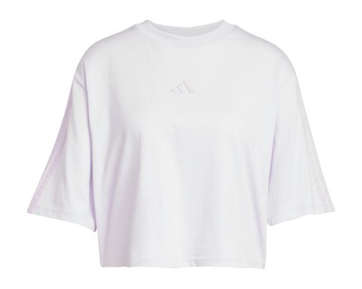 Foto 5 | Playera Deportiva Adidas Essentials 3-Stripes Cotton Loose para Mujer