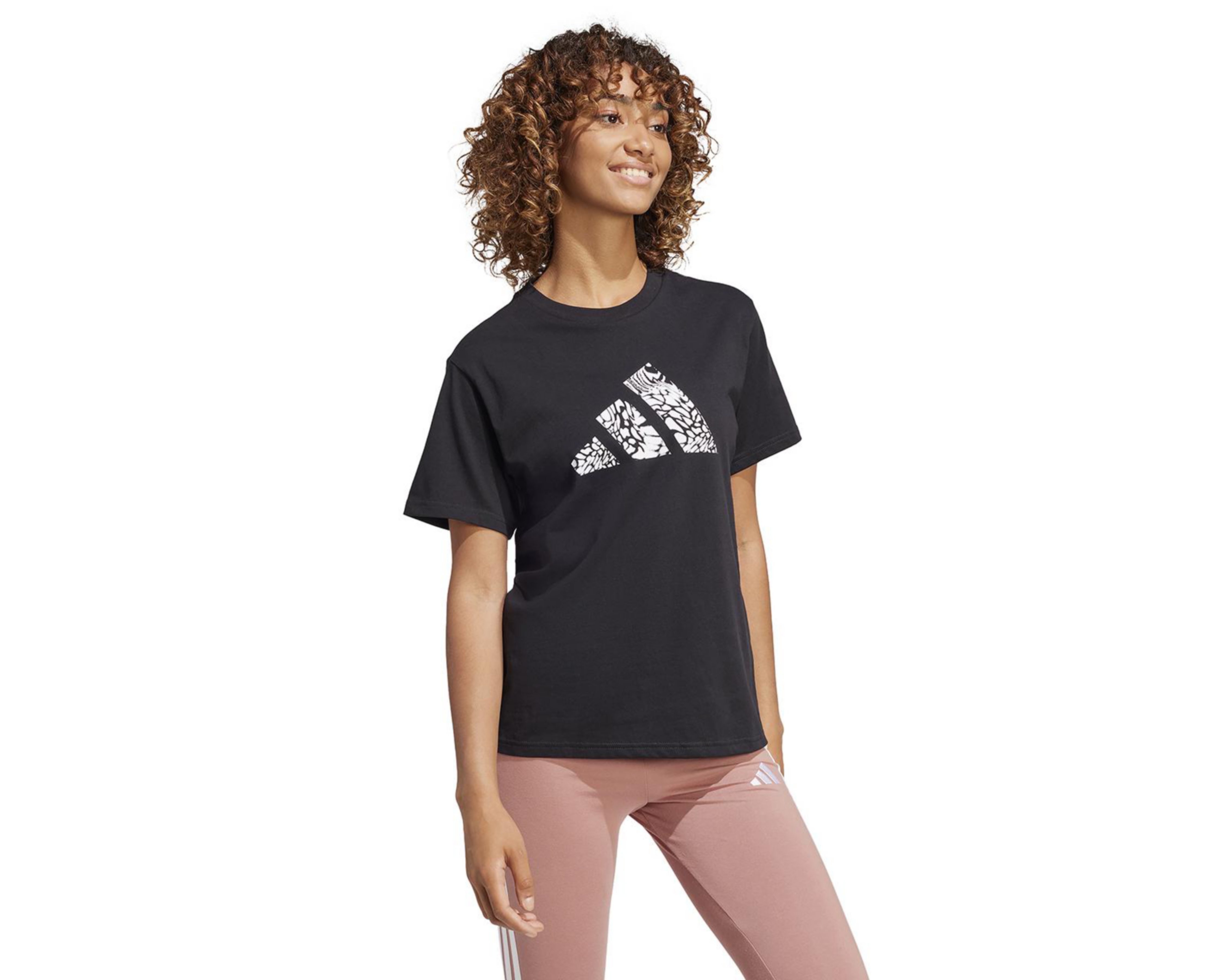 Foto 3 pulgar | Playera Deportiva Adidas Camo Graphic para Mujer