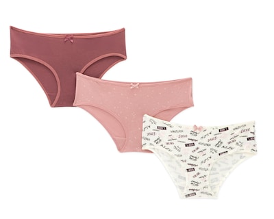 Foto 1 | Bikini Estampado Emociones para Mujer 3 Piezas