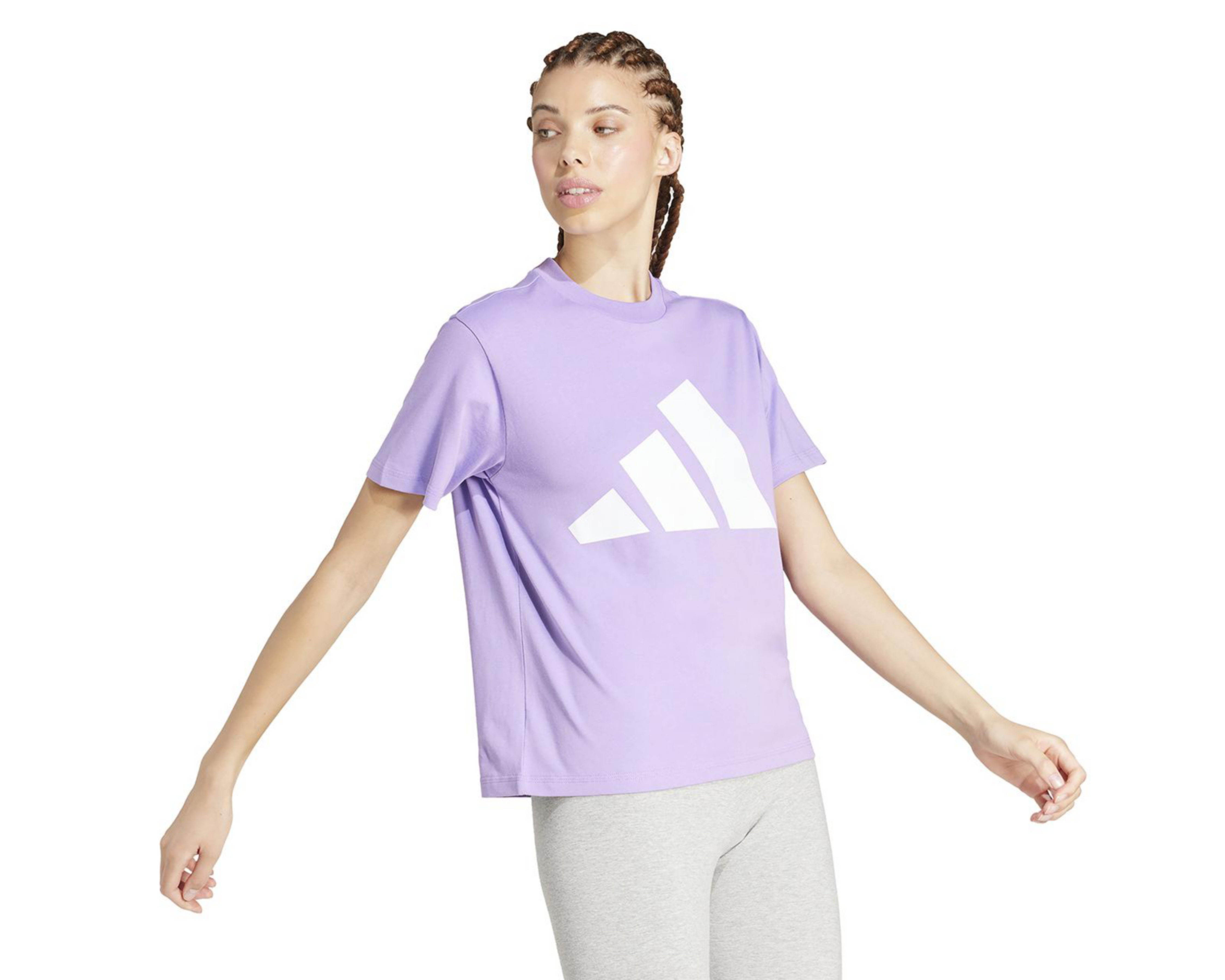 Foto 3 pulgar | Playera Deportiva Adidas Essentials Big Logo para Mujer