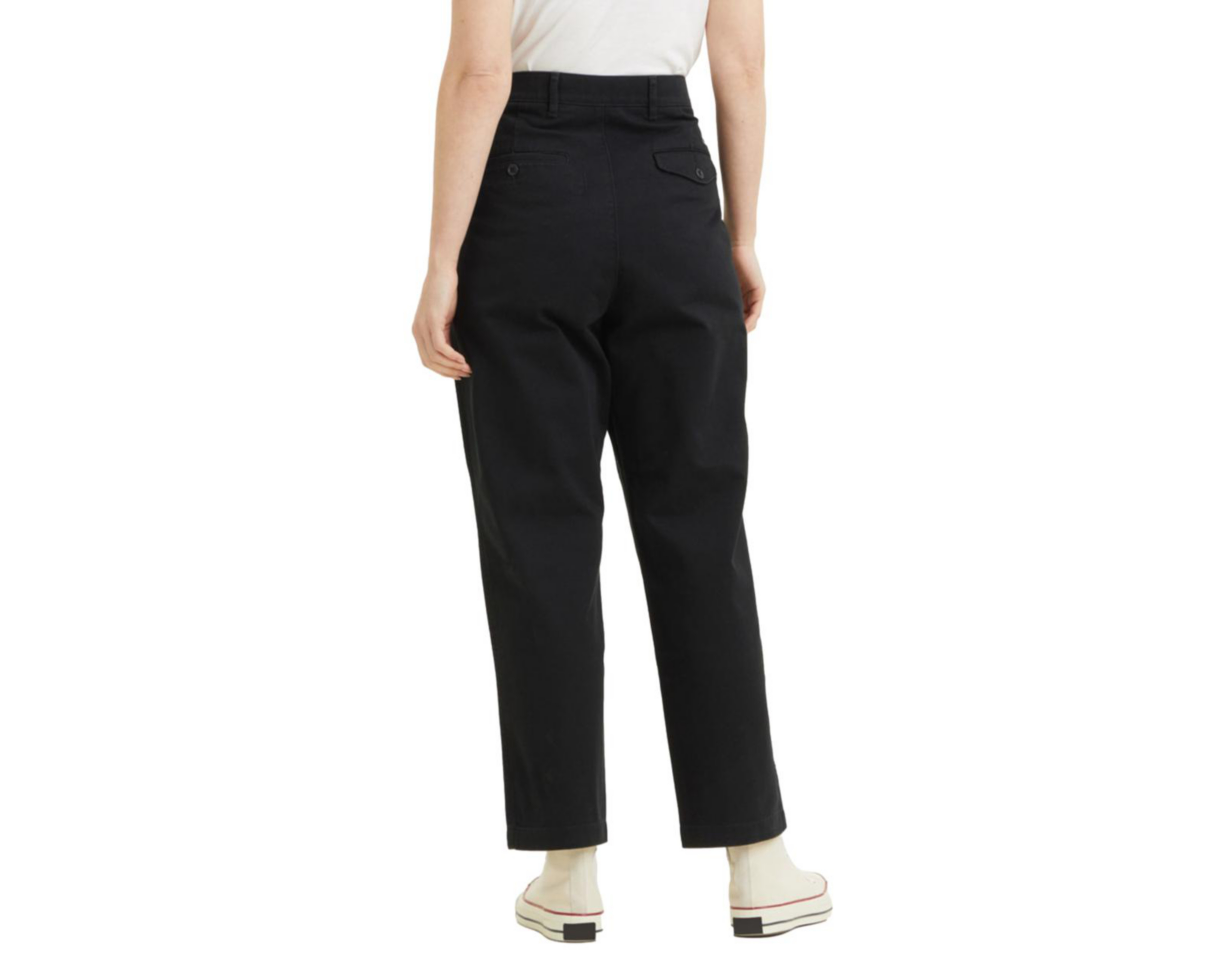 Foto 4 pulgar | Pantalón de Vestir Dockers Taper Negro para Mujer