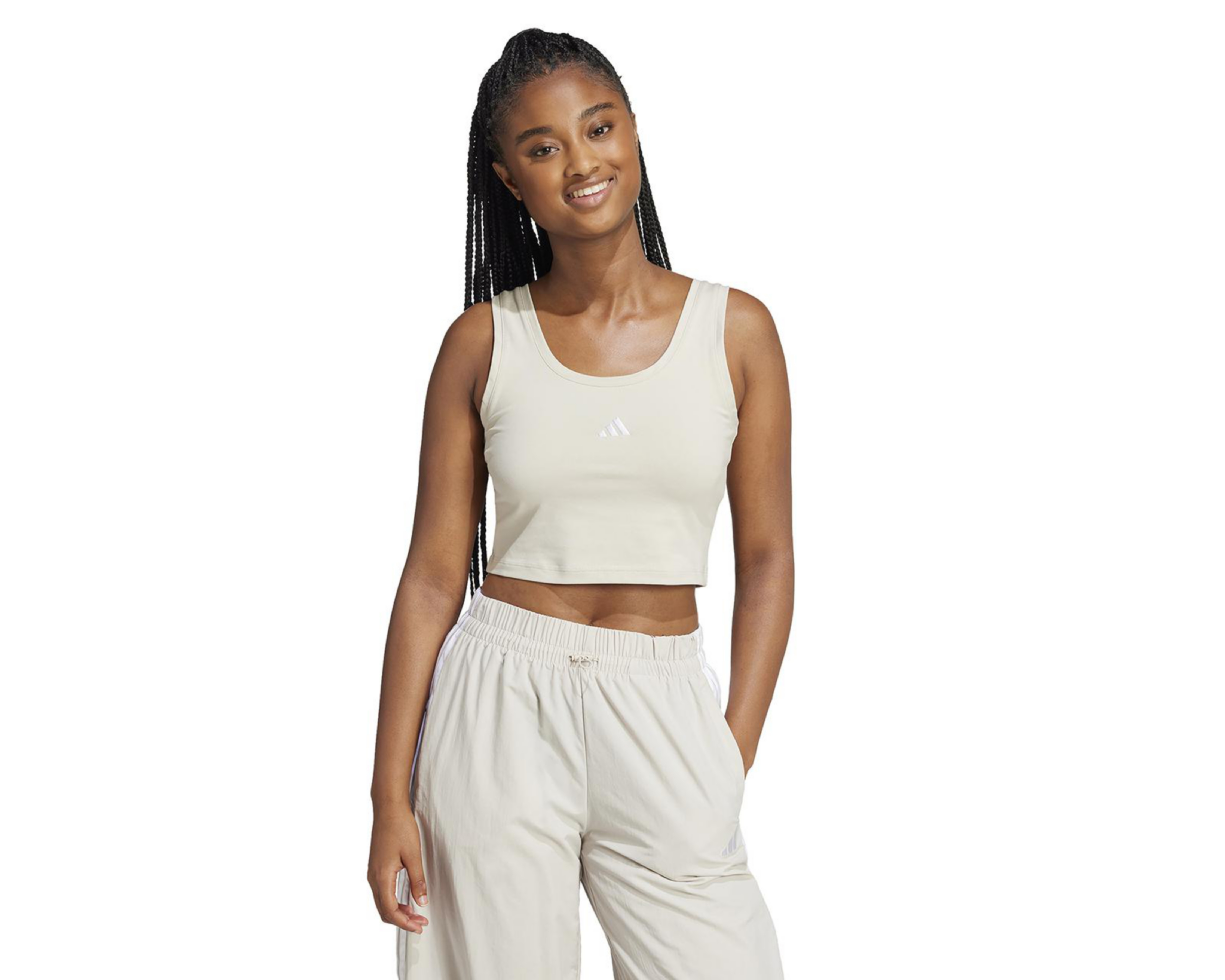Foto 2 pulgar | Top Deportivo Adidas Lifestyle Essentials para Mujer